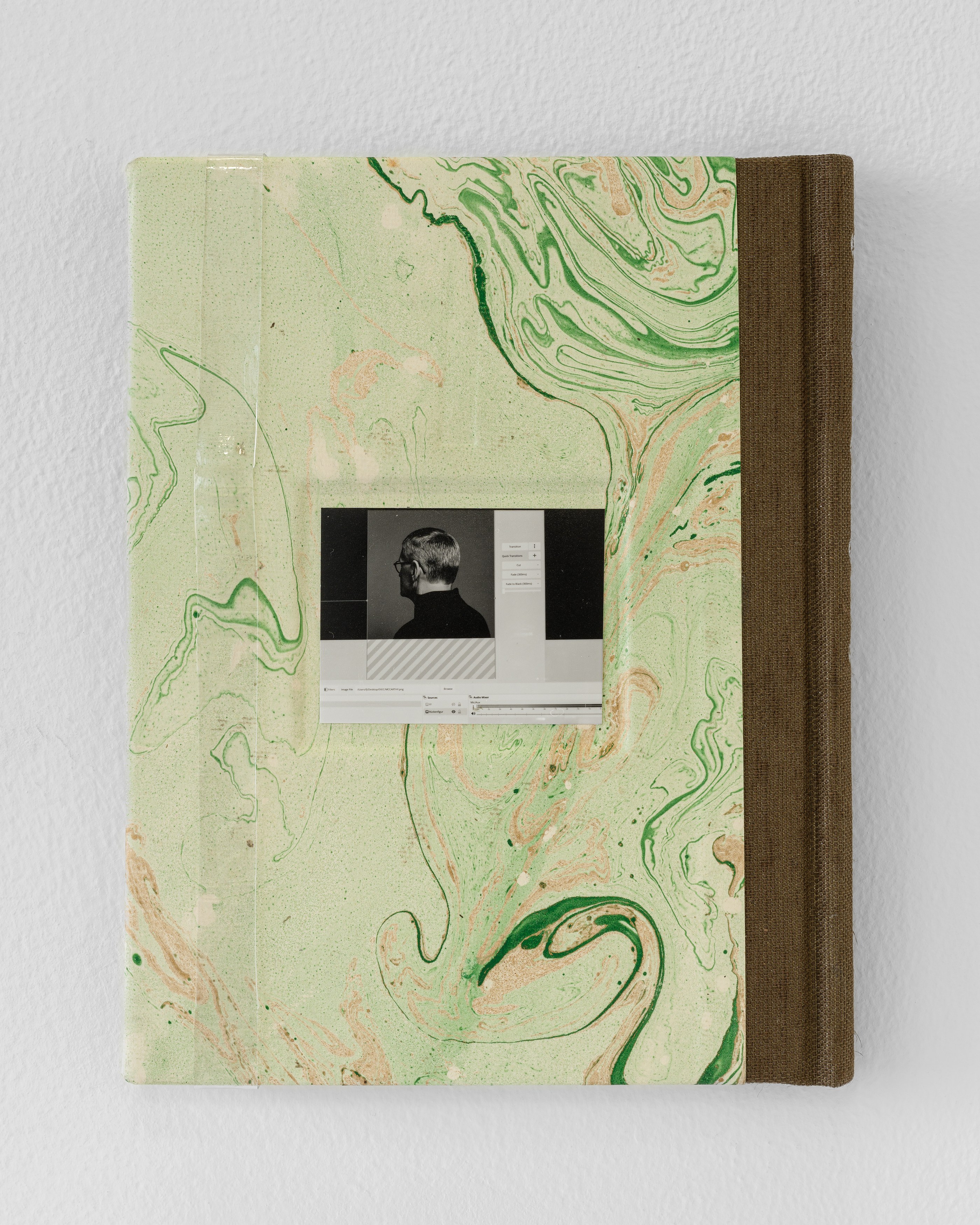 Flint Jamison, Of Contact Prints Of Open Broadcaster Software Screen Shots Of Rückenfigur Portraits Of Streaming Services Executives Of at Air de Paris, photo 10