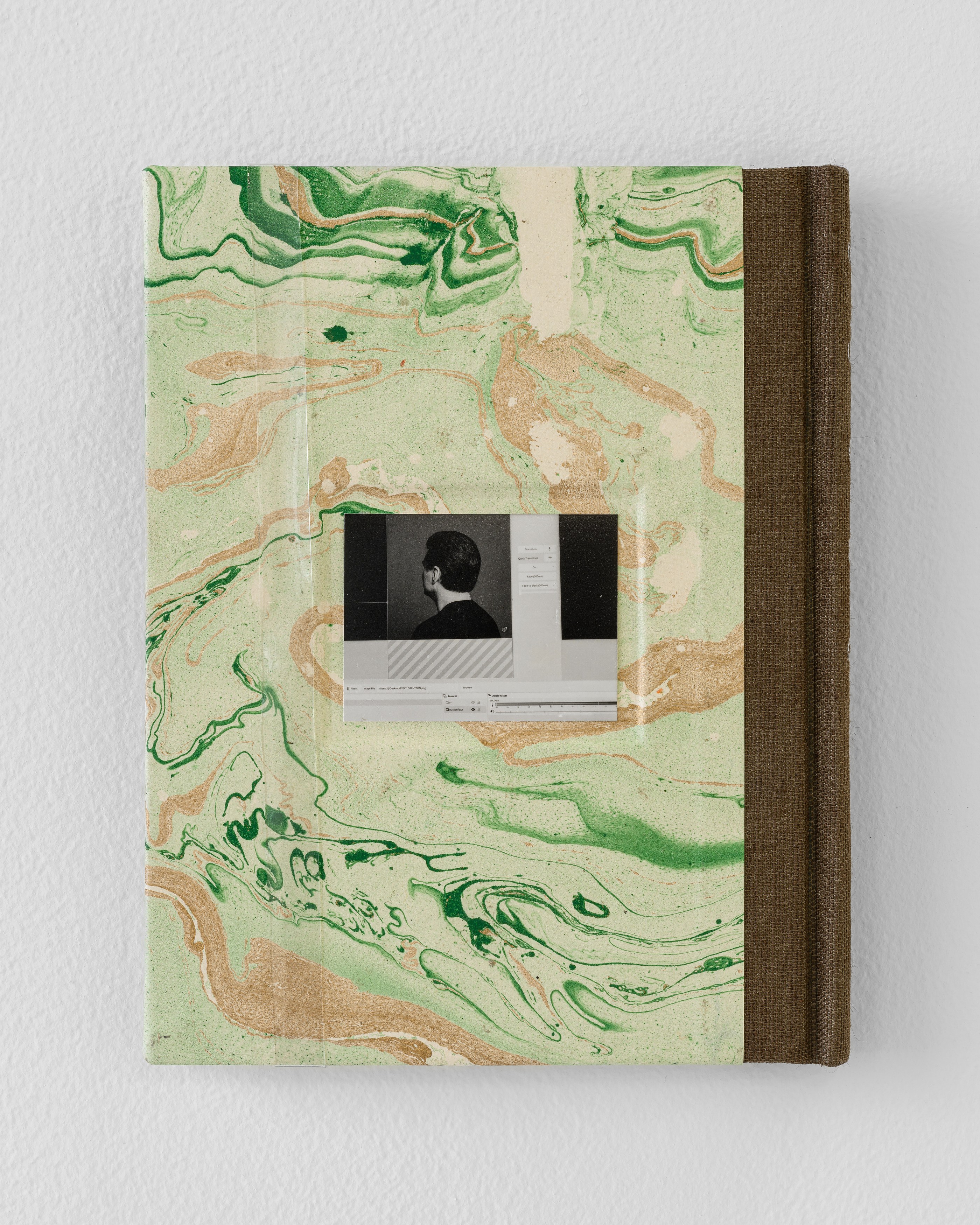 Flint Jamison, Of Contact Prints Of Open Broadcaster Software Screen Shots Of Rückenfigur Portraits Of Streaming Services Executives Of at Air de Paris, photo 8