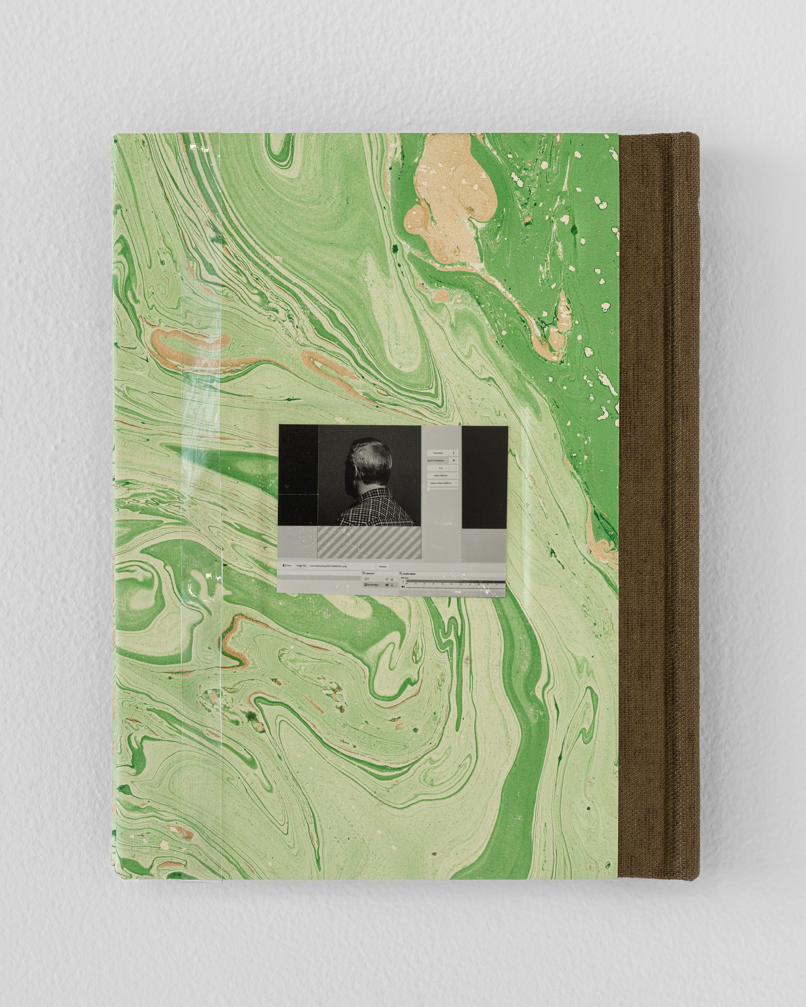 Flint Jamison, Of Contact Prints Of Open Broadcaster Software Screen Shots Of Rückenfigur Portraits Of Streaming Services Executives Of at Air de Paris, photo 12