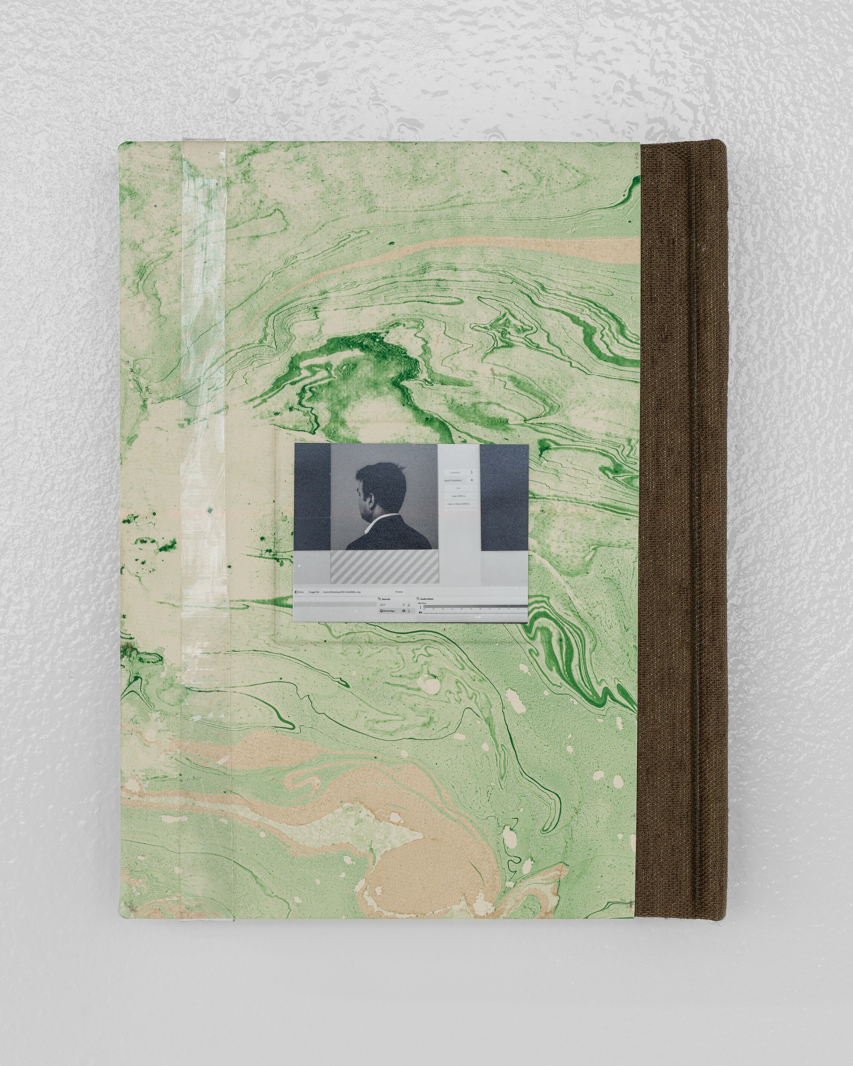 Flint Jamison, Of Contact Prints Of Open Broadcaster Software Screen Shots Of Rückenfigur Portraits Of Streaming Services Executives Of at Air de Paris, photo 13
