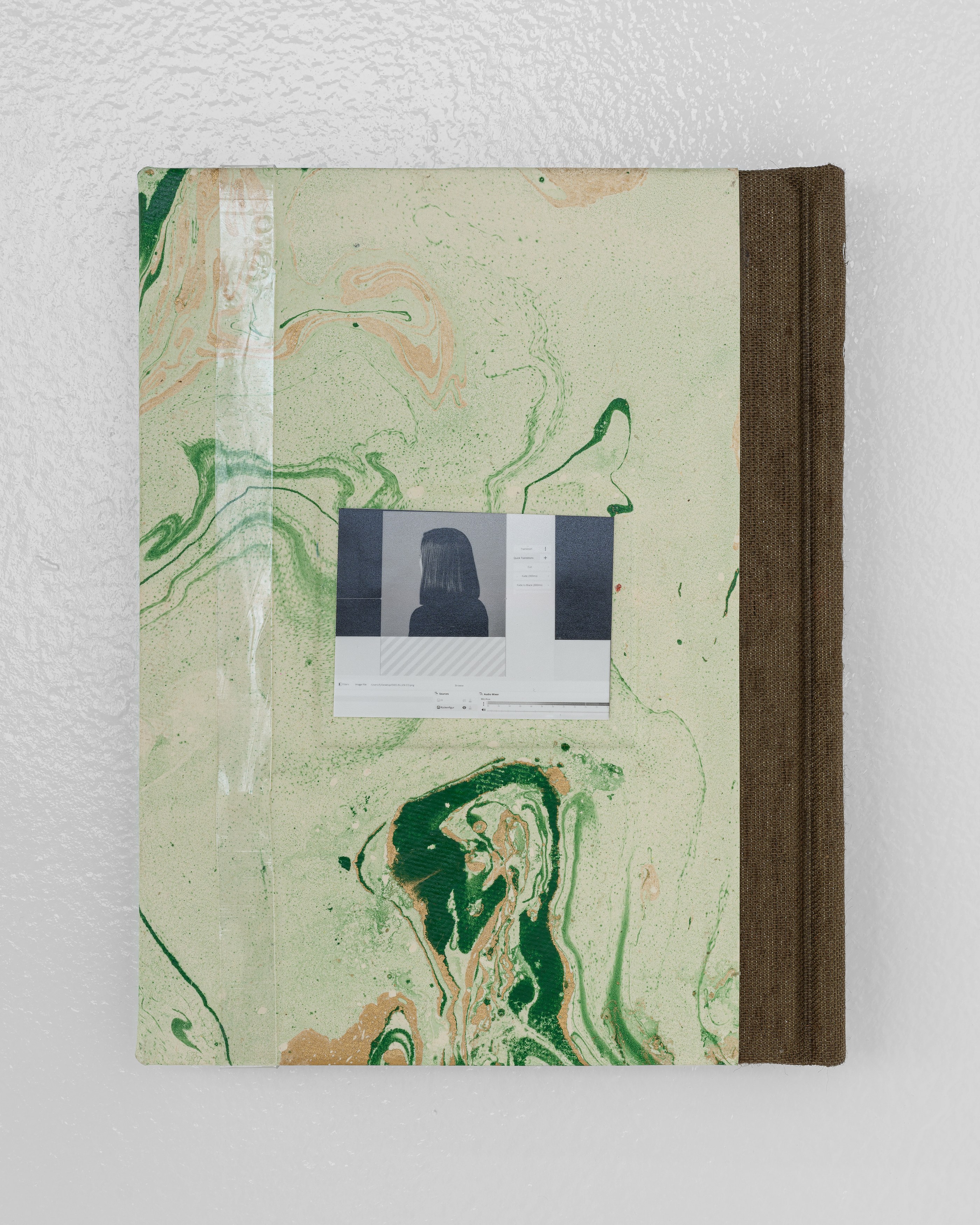 Flint Jamison, Of Contact Prints Of Open Broadcaster Software Screen Shots Of Rückenfigur Portraits Of Streaming Services Executives Of at Air de Paris, photo 14