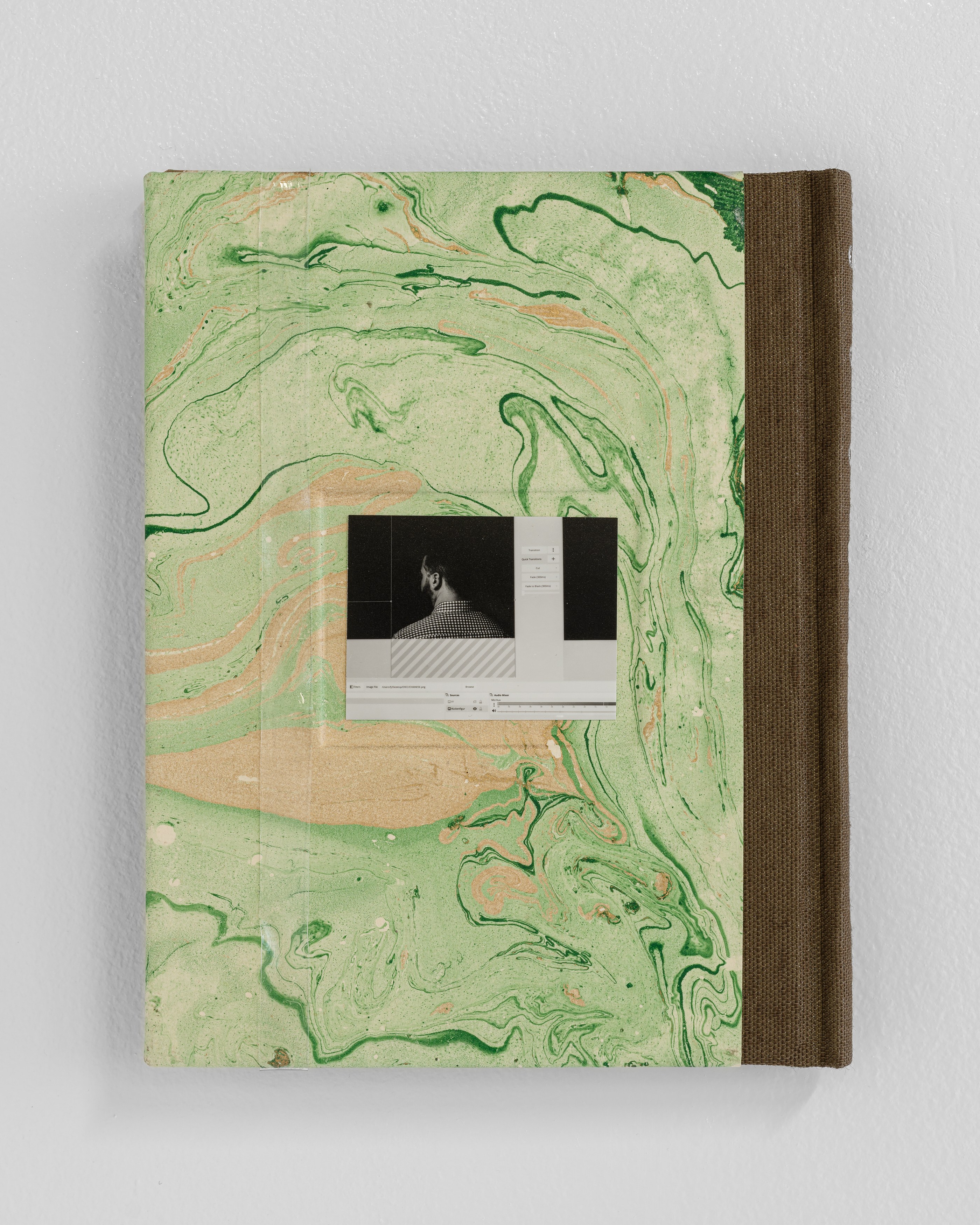Flint Jamison, Of Contact Prints Of Open Broadcaster Software Screen Shots Of Rückenfigur Portraits Of Streaming Services Executives Of at Air de Paris, photo 17