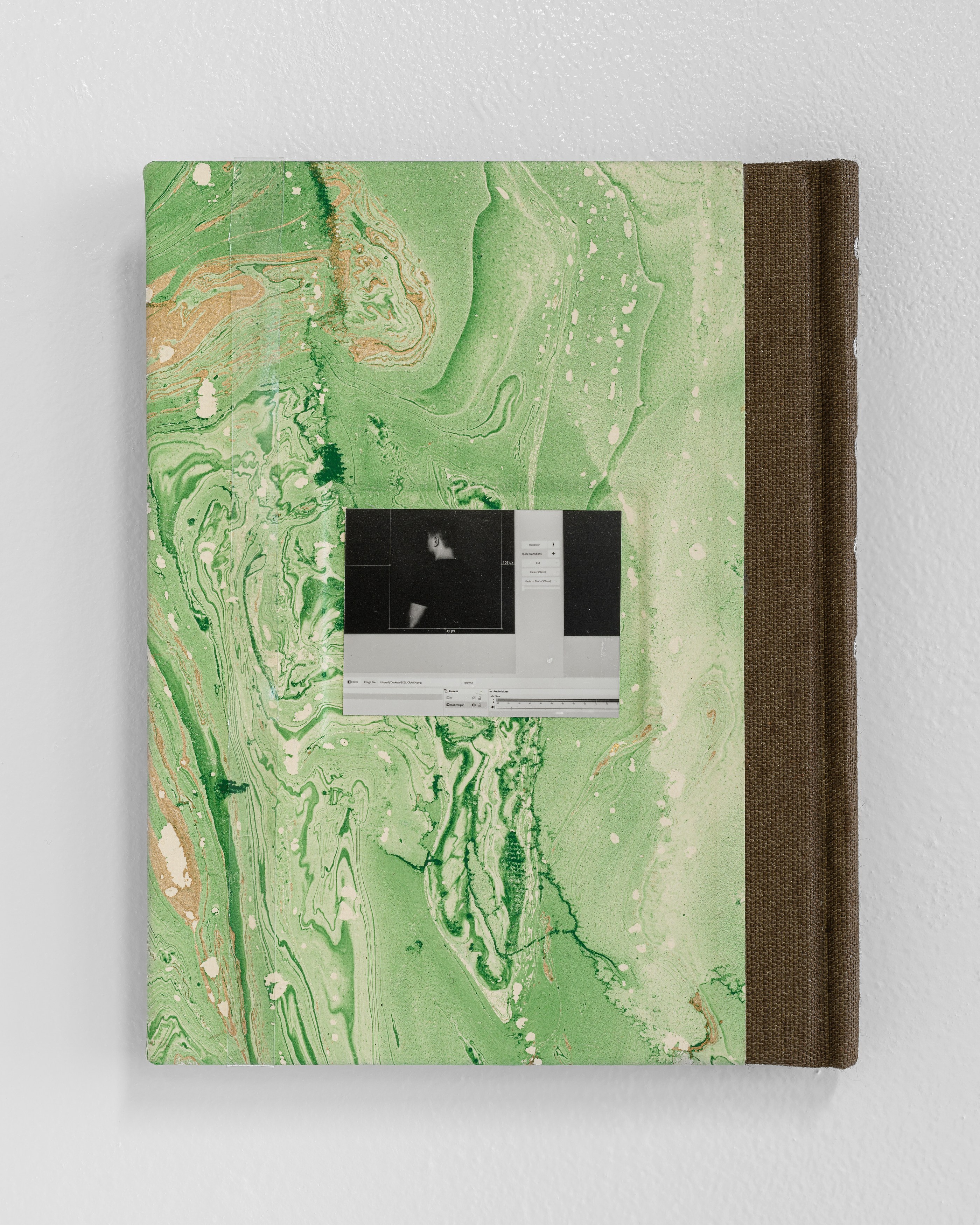 Flint Jamison, Of Contact Prints Of Open Broadcaster Software Screen Shots Of Rückenfigur Portraits Of Streaming Services Executives Of at Air de Paris, photo 18