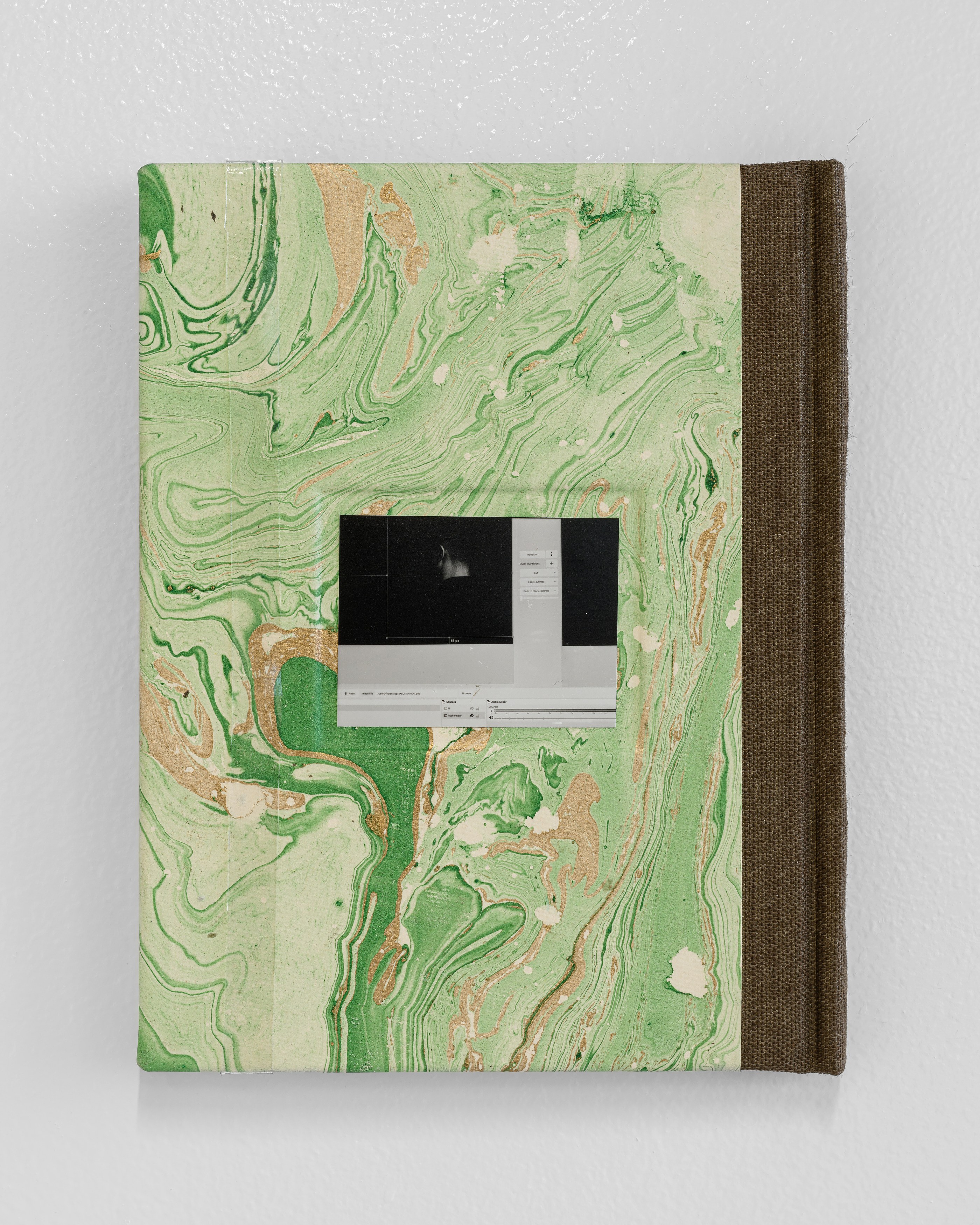 Flint Jamison, Of Contact Prints Of Open Broadcaster Software Screen Shots Of Rückenfigur Portraits Of Streaming Services Executives Of at Air de Paris, photo 19