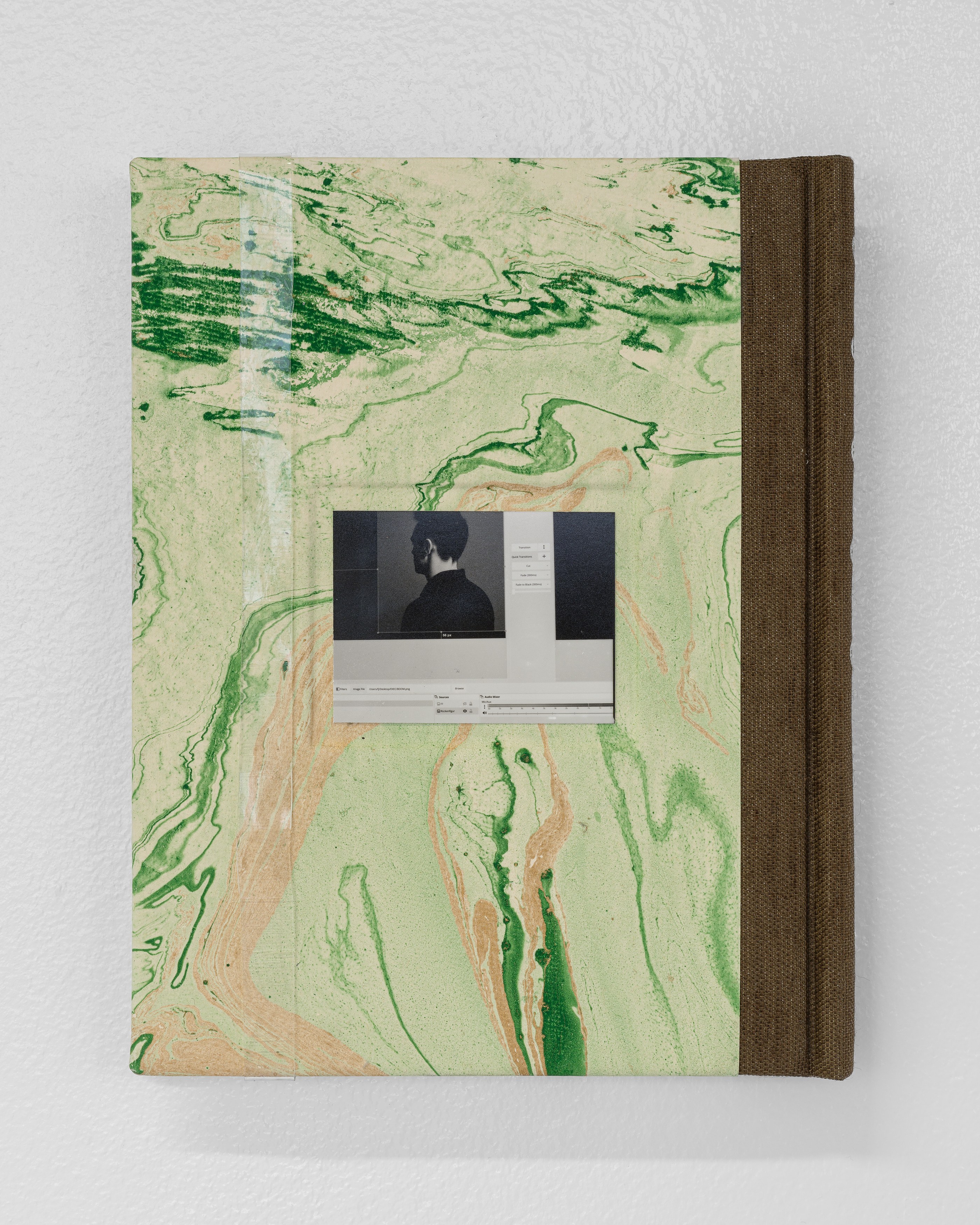 Flint Jamison, Of Contact Prints Of Open Broadcaster Software Screen Shots Of Rückenfigur Portraits Of Streaming Services Executives Of at Air de Paris, photo 20