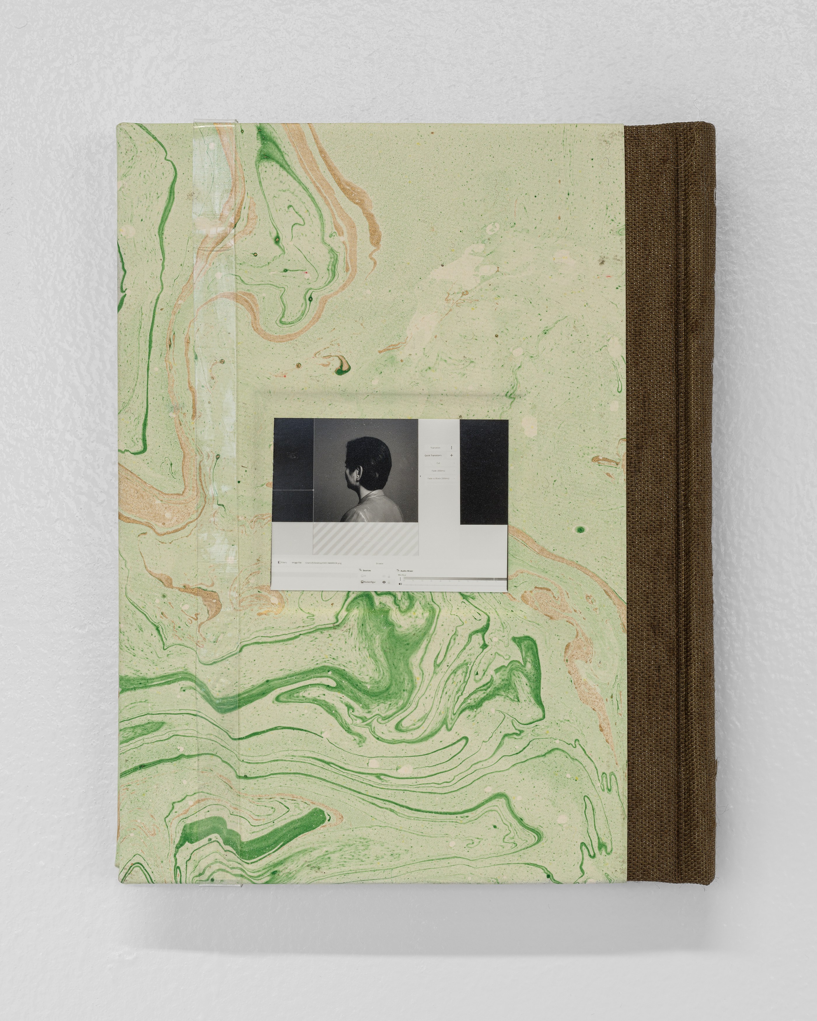 Flint Jamison, Of Contact Prints Of Open Broadcaster Software Screen Shots Of Rückenfigur Portraits Of Streaming Services Executives Of at Air de Paris, photo 21