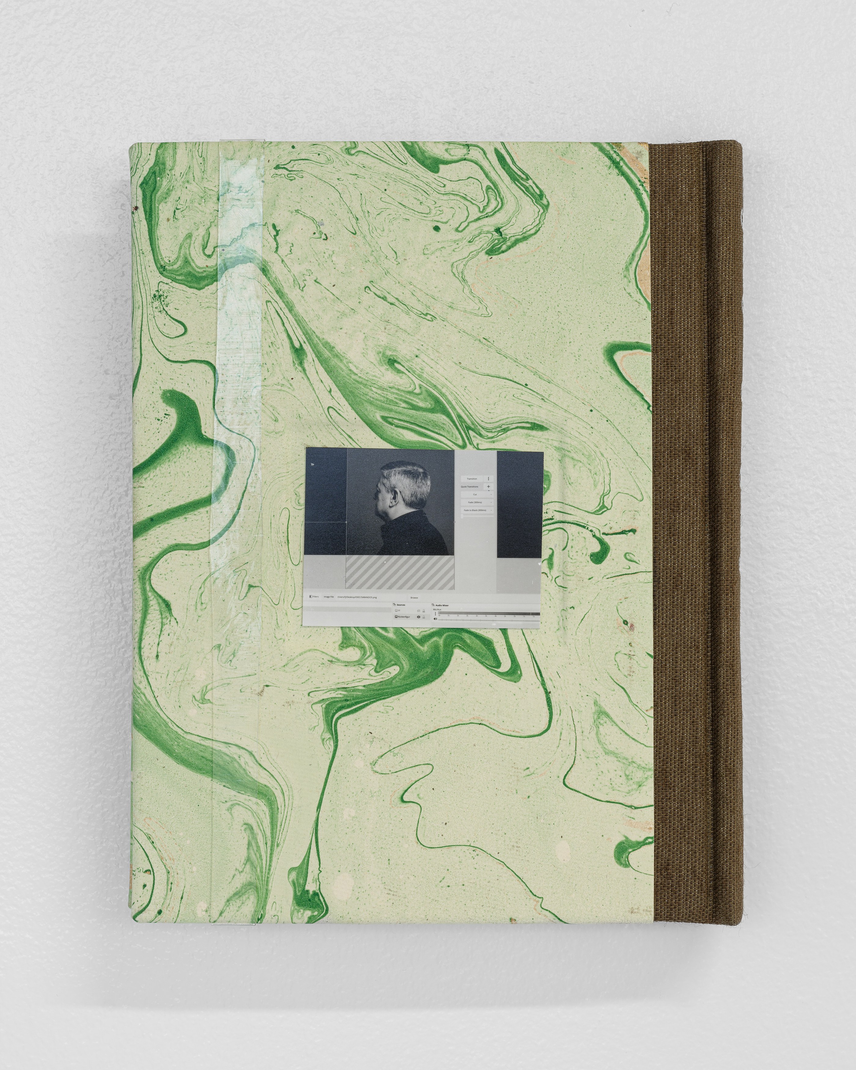 Flint Jamison, Of Contact Prints Of Open Broadcaster Software Screen Shots Of Rückenfigur Portraits Of Streaming Services Executives Of at Air de Paris, photo 24