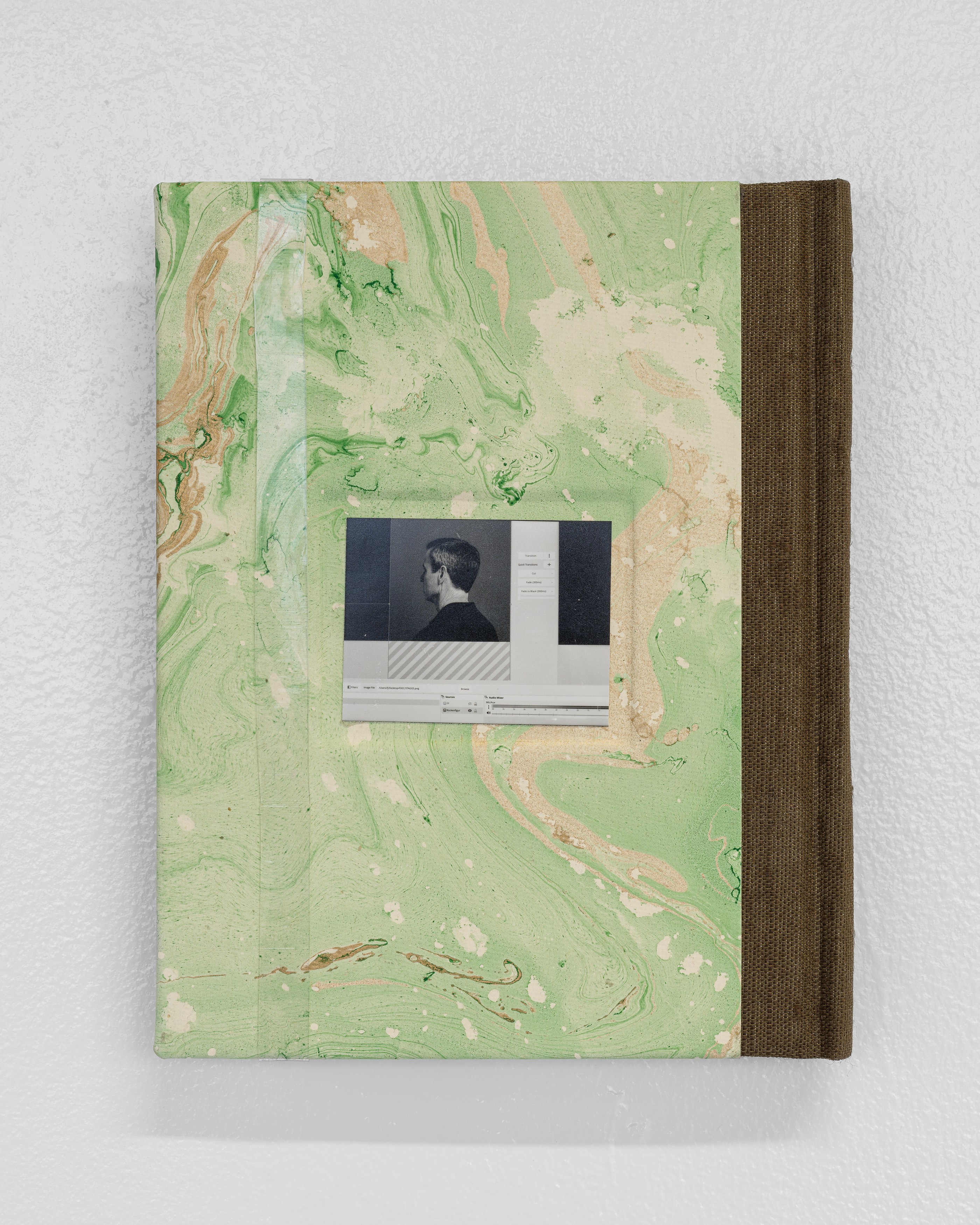 Flint Jamison, Of Contact Prints Of Open Broadcaster Software Screen Shots Of Rückenfigur Portraits Of Streaming Services Executives Of at Air de Paris, photo 23
