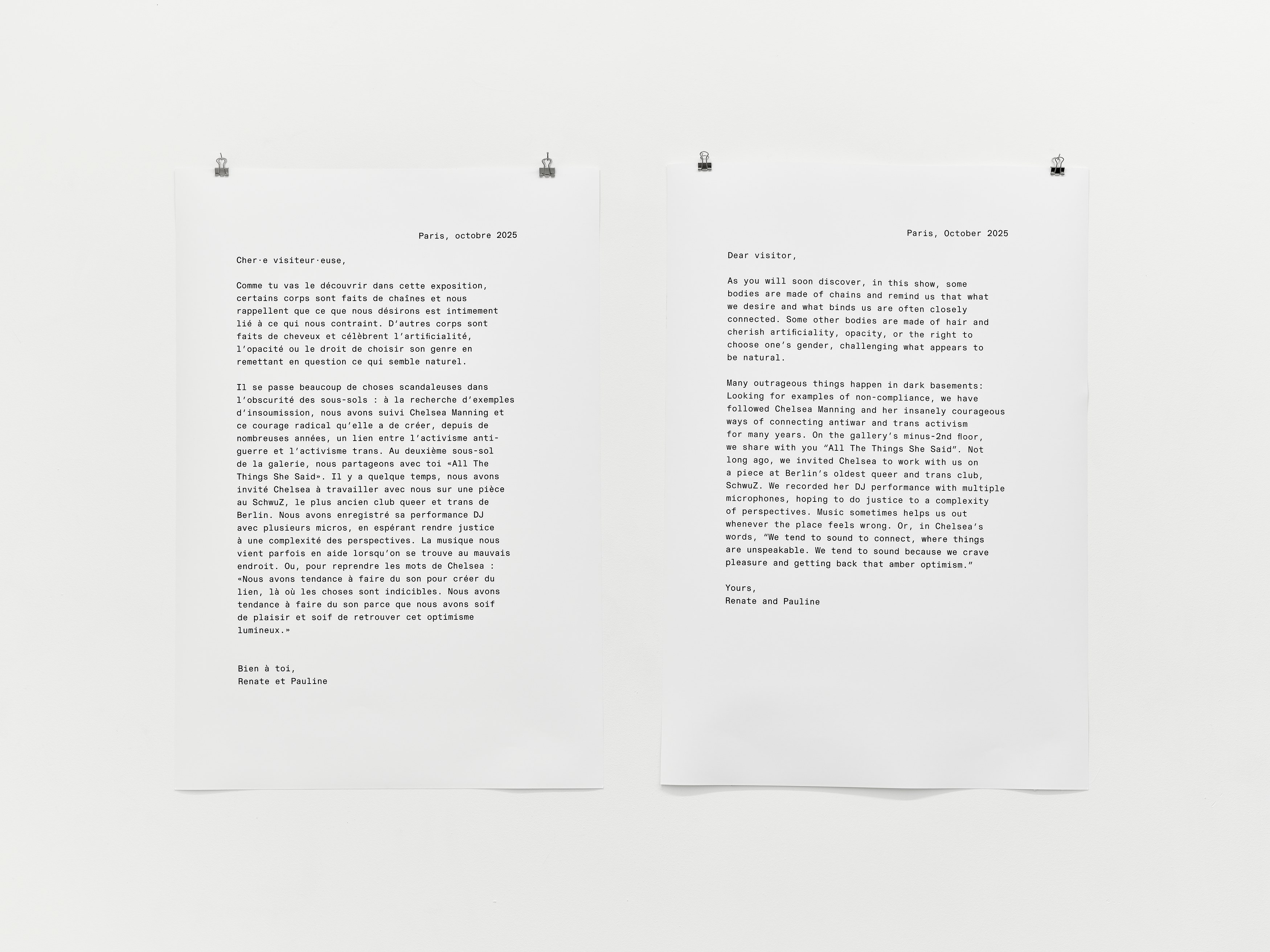 Pauline Boudry & Renate Lorenz, Right body, Wrong time at Marcelle Alix, photo 14