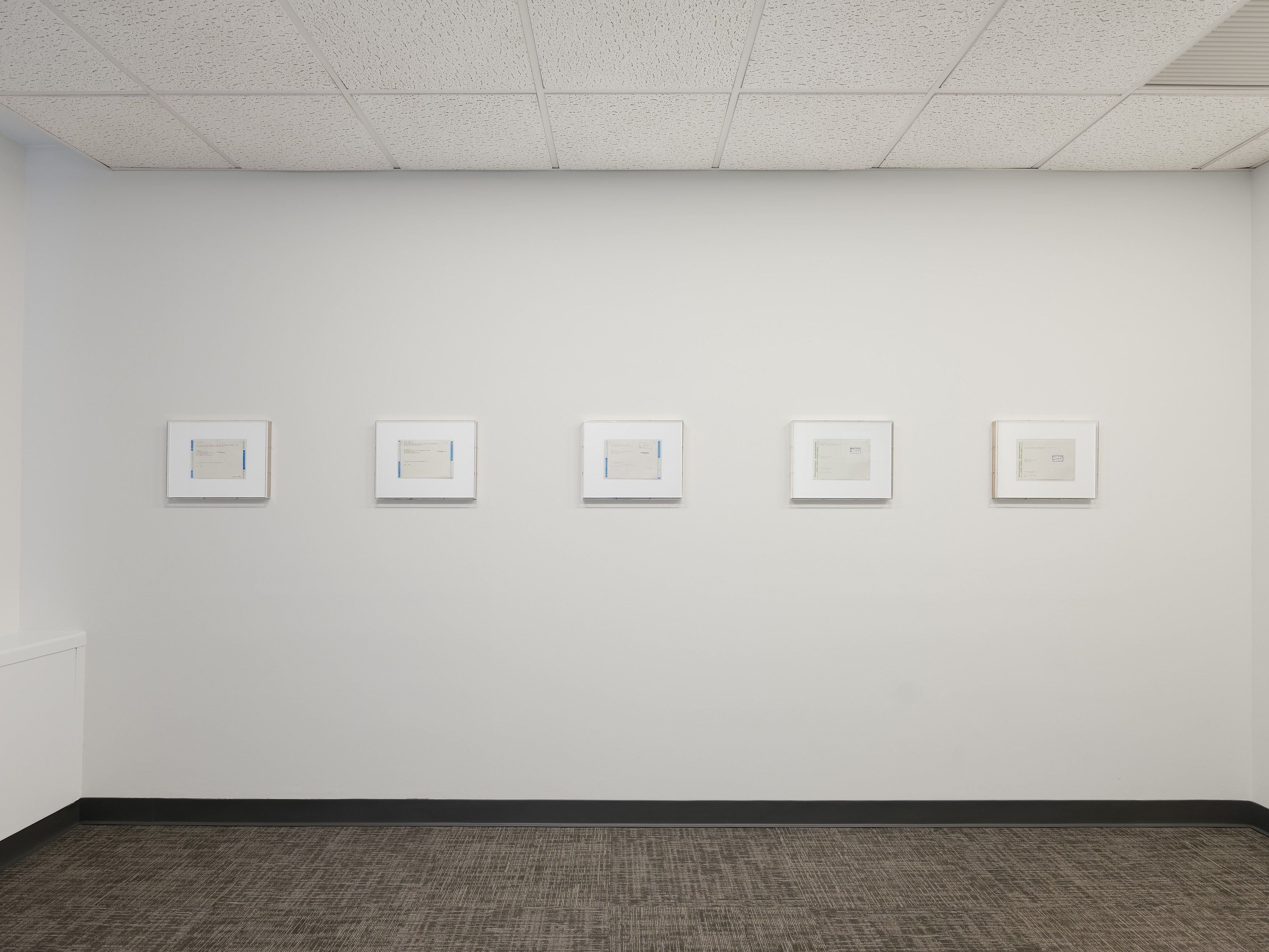On Kawara, I Am Still Alive at Turquoise, photo 2