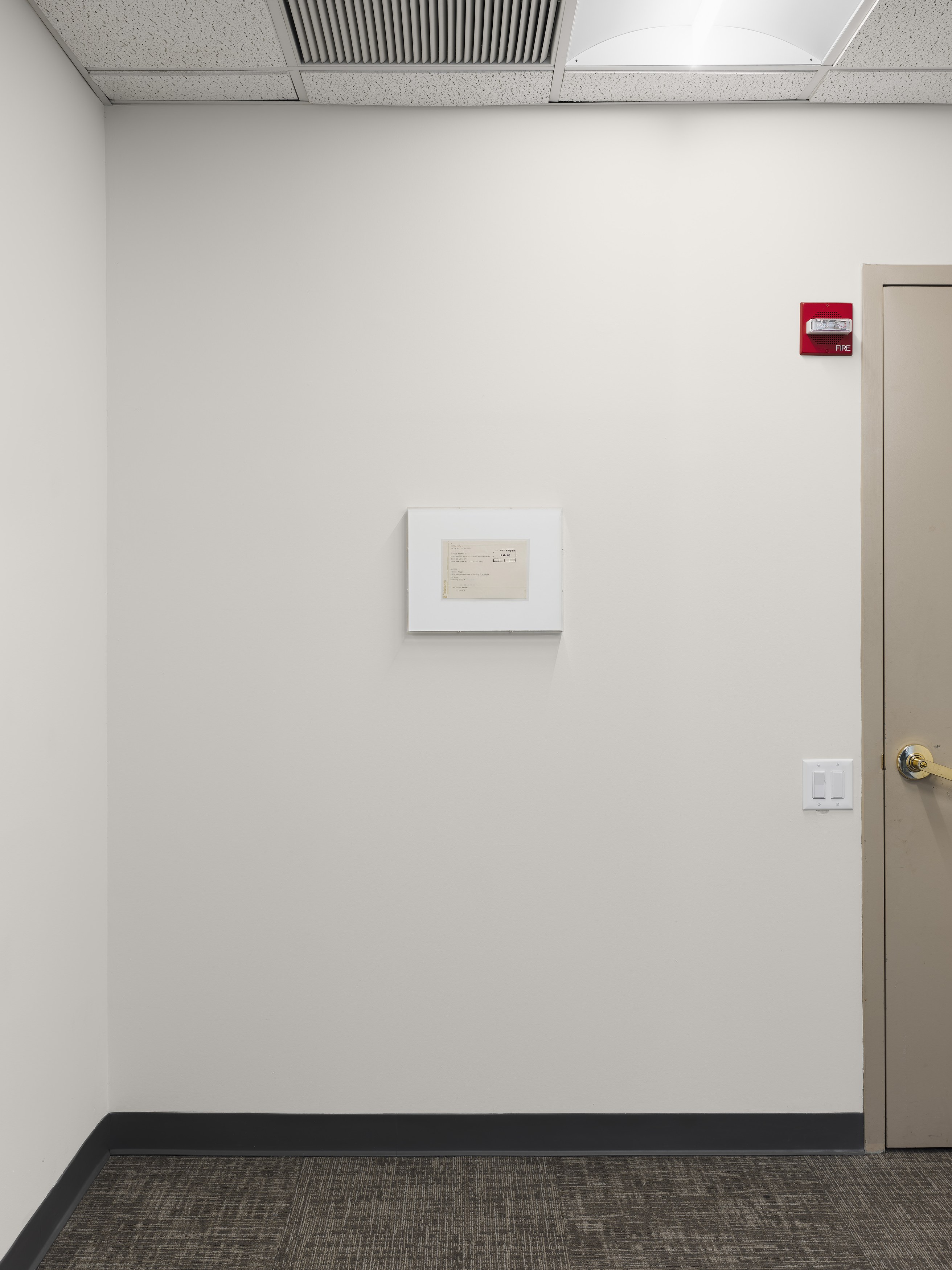 On Kawara, I Am Still Alive at Turquoise, photo 4
