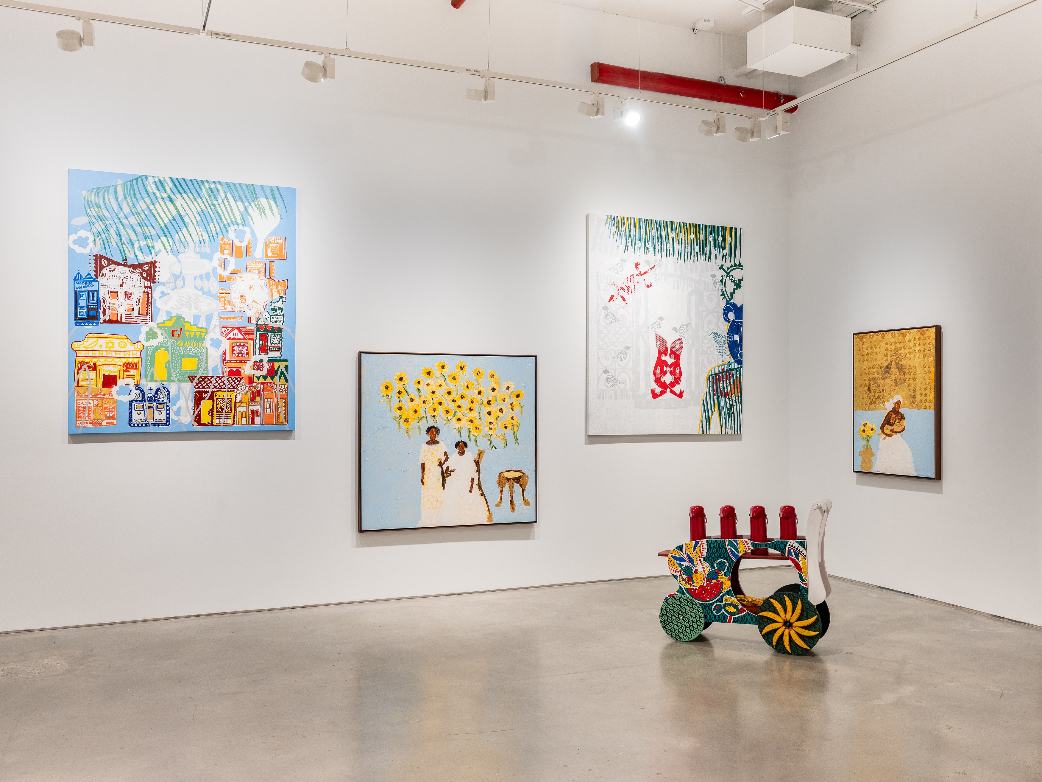 Elian Almeida, Alberto Pitta, Carnival, Struggle and other Brazilian Stories at Nara Roesler, photo 2