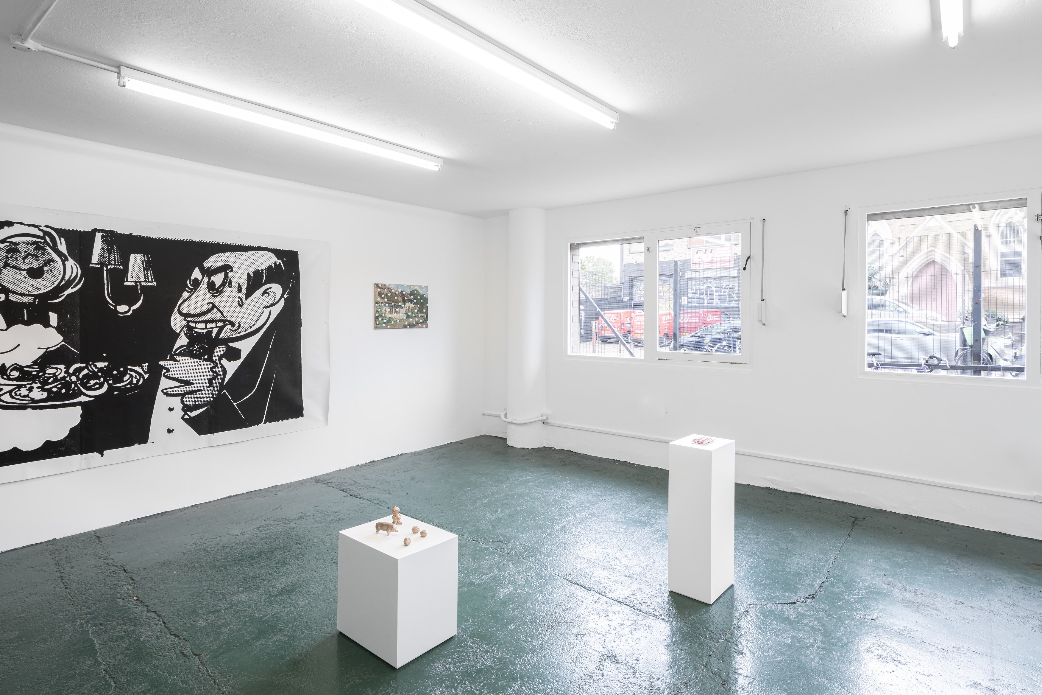 Mads Lindberg, Sportplatz Mit Hecke: A Retrospective at Dorp, photo 2