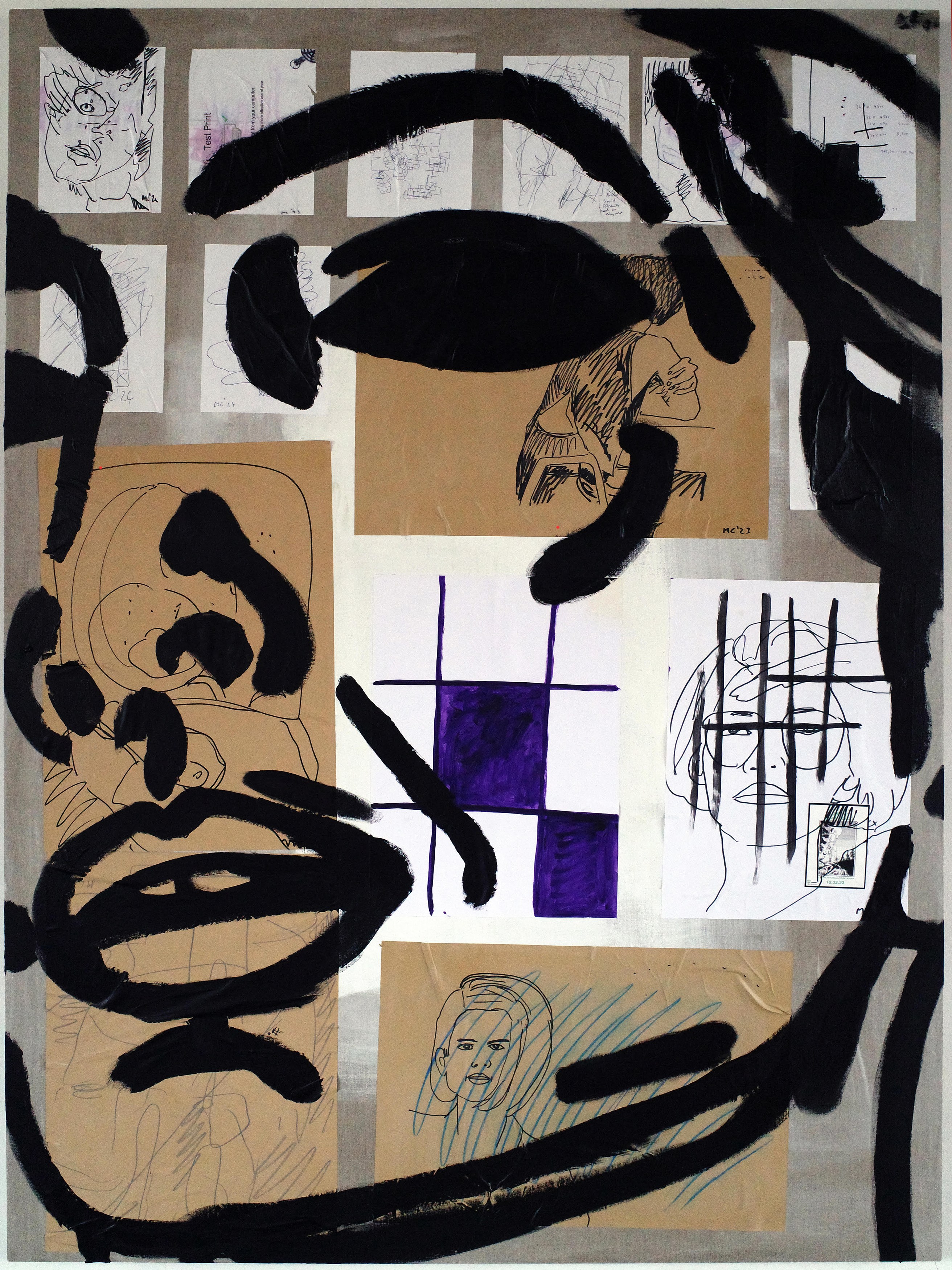 Marie Angeletti, Merlin Carpenter, DeSe Escobar, Peter Fischli, Kim Gordon, Richard Hawkins, Jacqueline Humphries, Morag Keil, Jutta Koether, Marc Kokopeli, Klara Lidén, Albert Oehlen, Yair Oelbaum, Richard Prince, Josephine Pryde, Christopher Kulendran Thomas, SoiL Thornton, John Waters, image 38 of 64