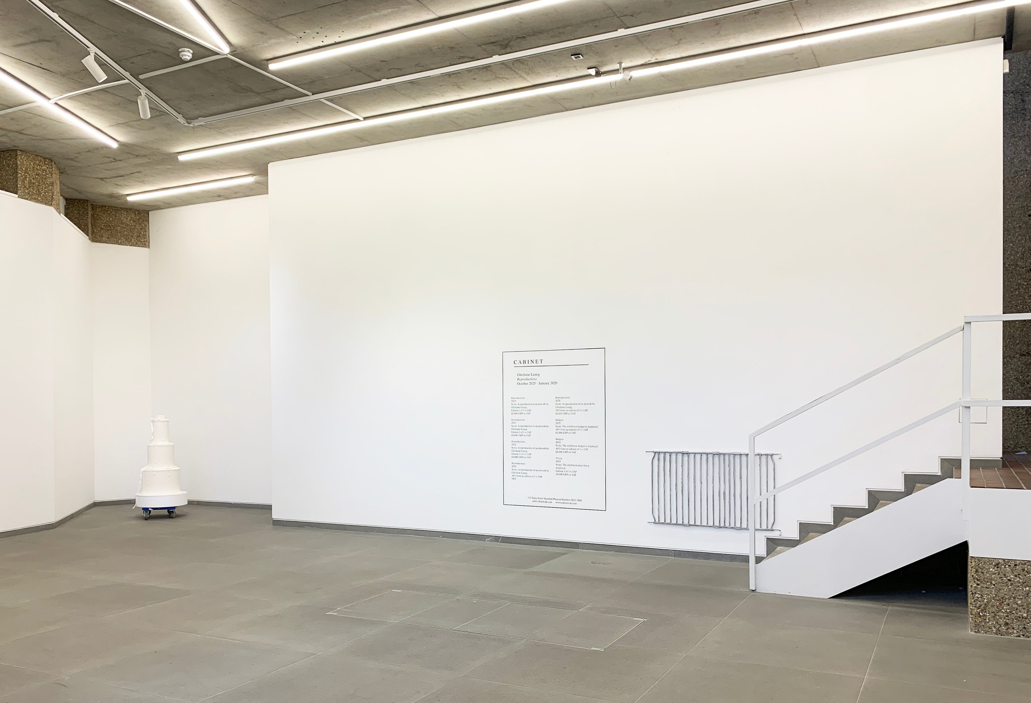Ghislaine Leung, Reproductions at Cabinet, photo 2