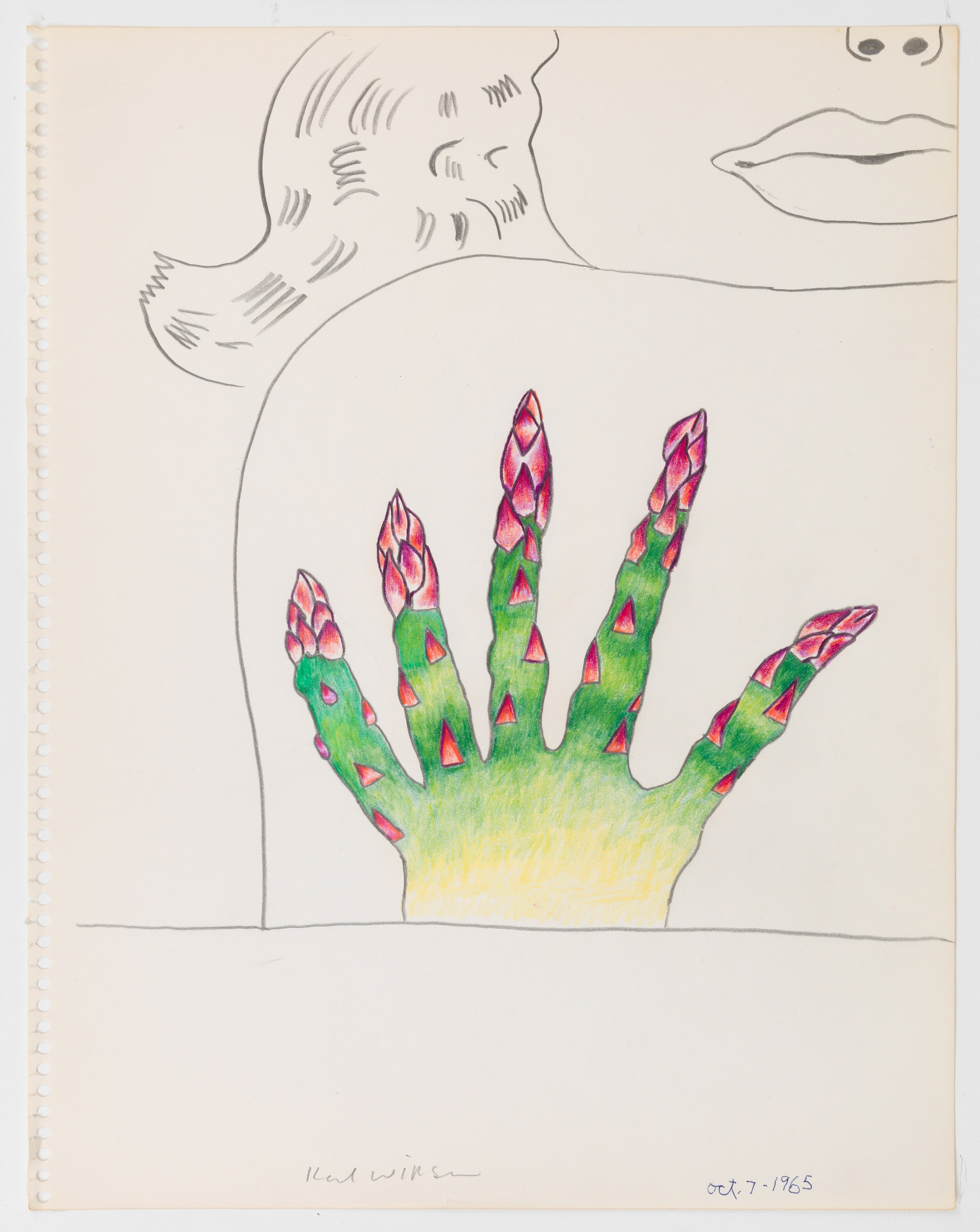 Karl Wirsum, Sideshow: Drawings from the Sixties at Derek Eller Gallery, photo 5
