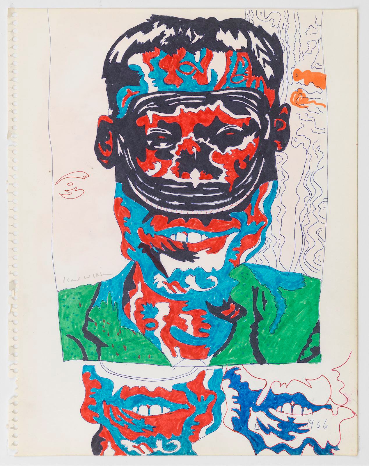 Karl Wirsum, Sideshow: Drawings from the Sixties at Derek Eller Gallery, photo 13