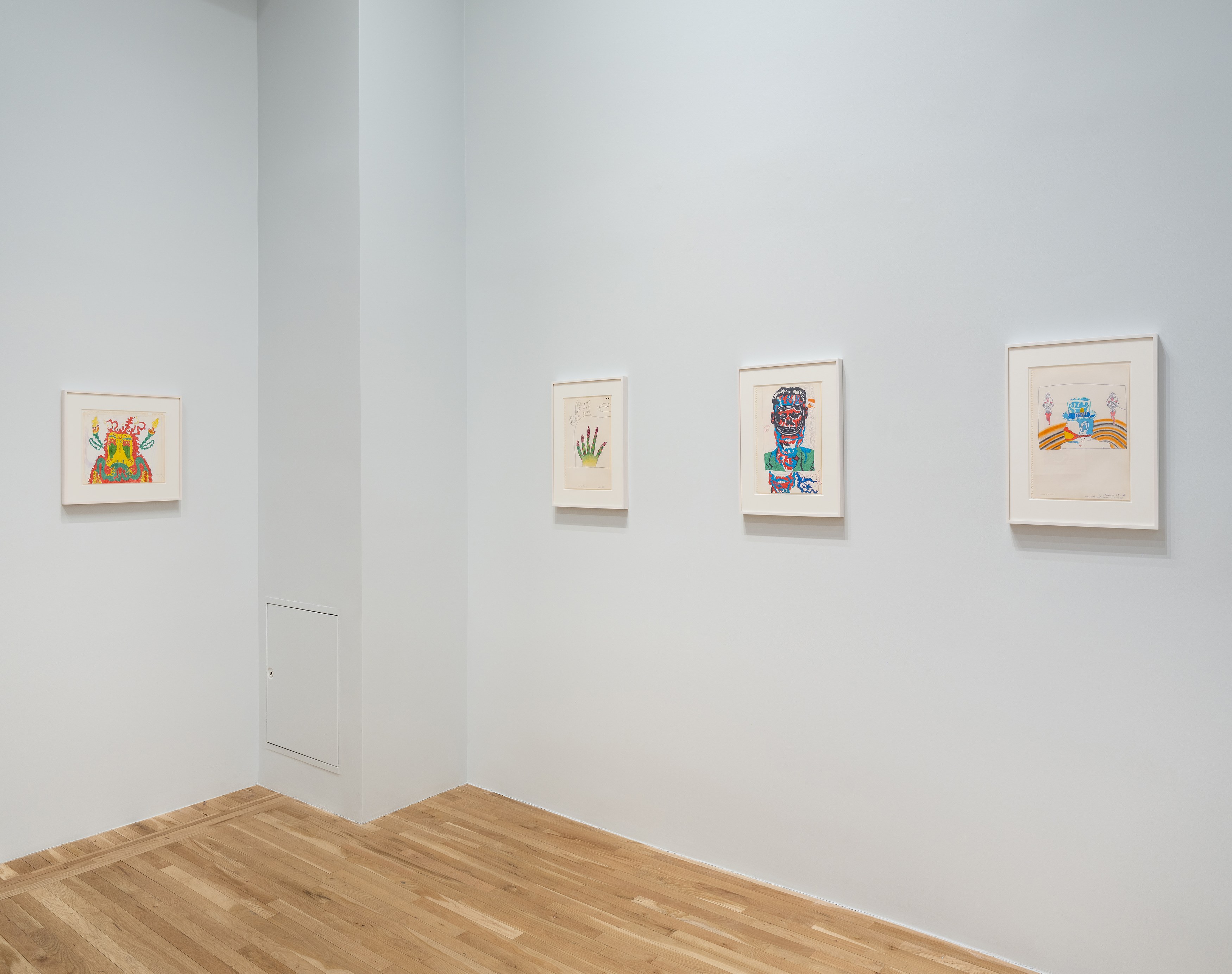Karl Wirsum, Sideshow: Drawings from the Sixties at Derek Eller Gallery, photo 2