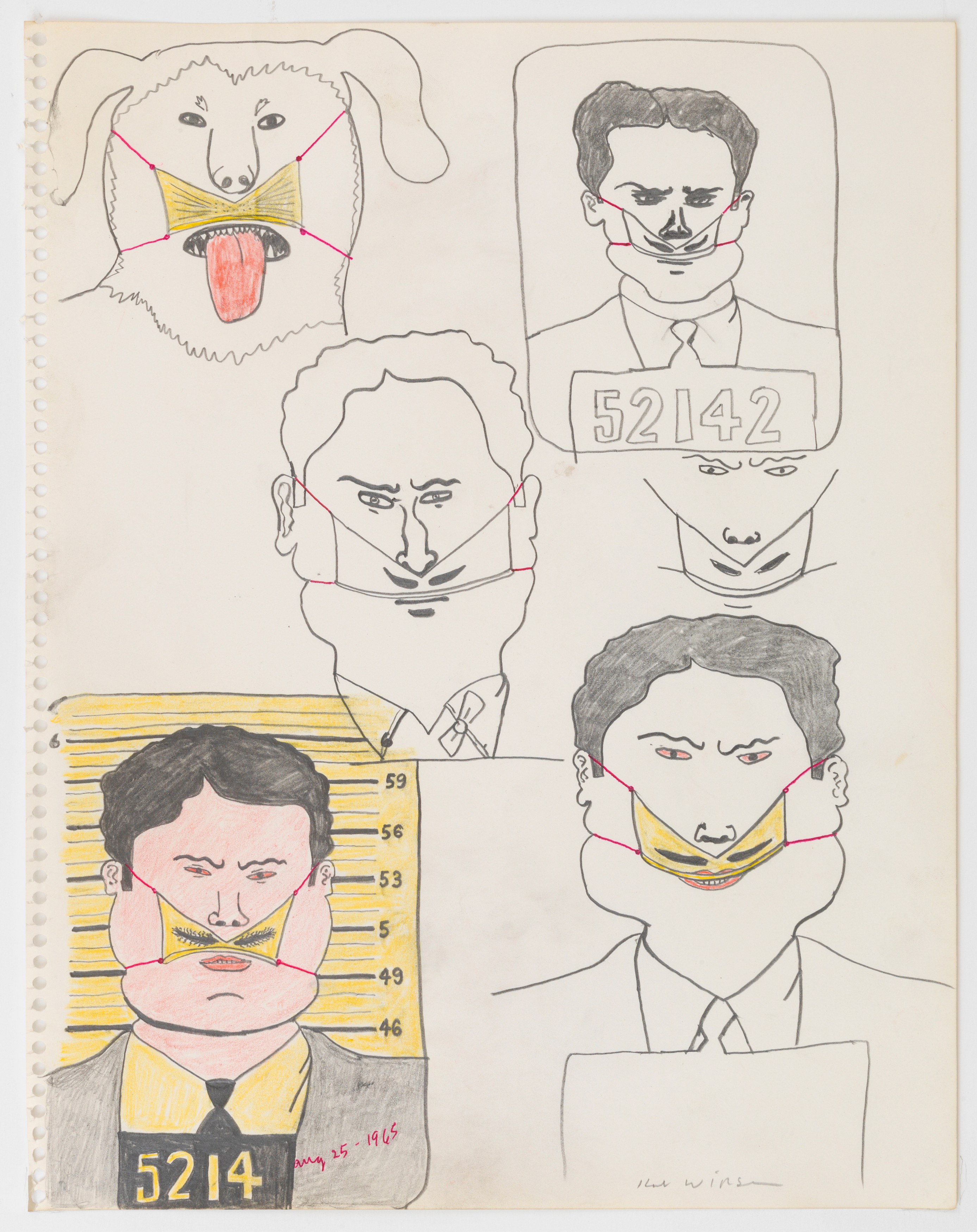 Karl Wirsum, Sideshow: Drawings from the Sixties at Derek Eller Gallery, photo 12