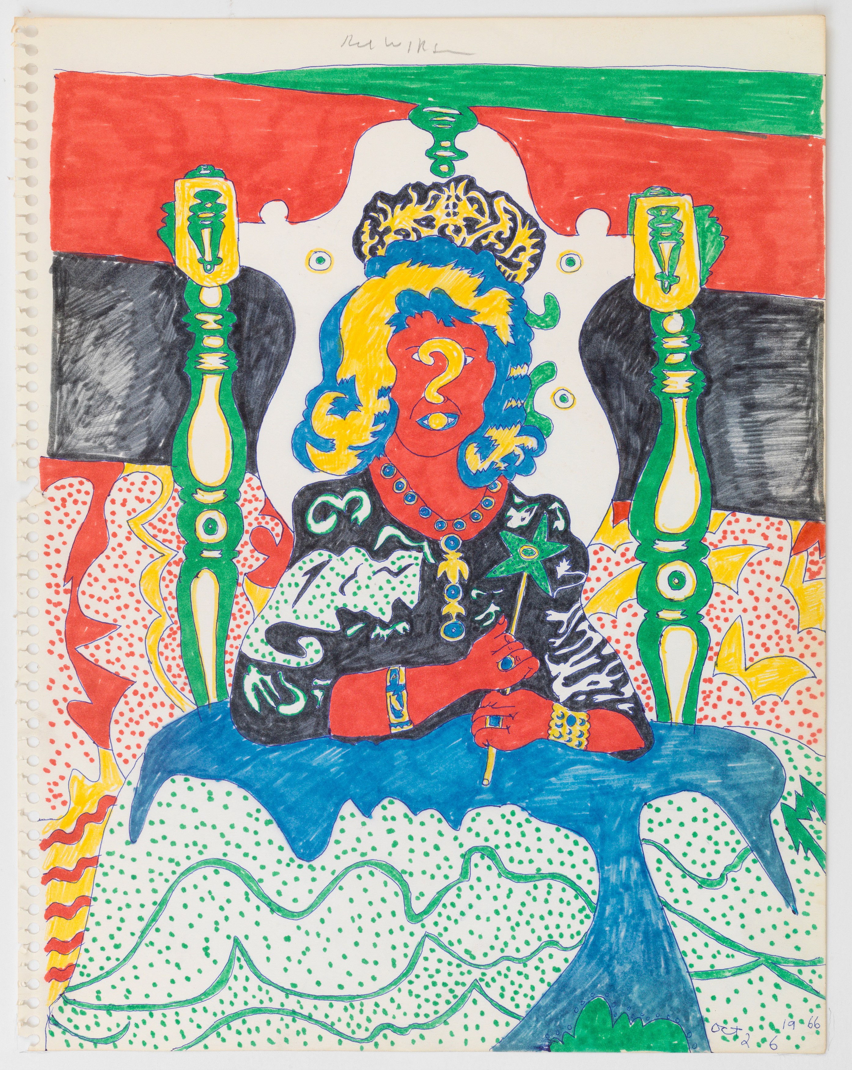 Karl Wirsum, Sideshow: Drawings from the Sixties at Derek Eller Gallery, photo 11