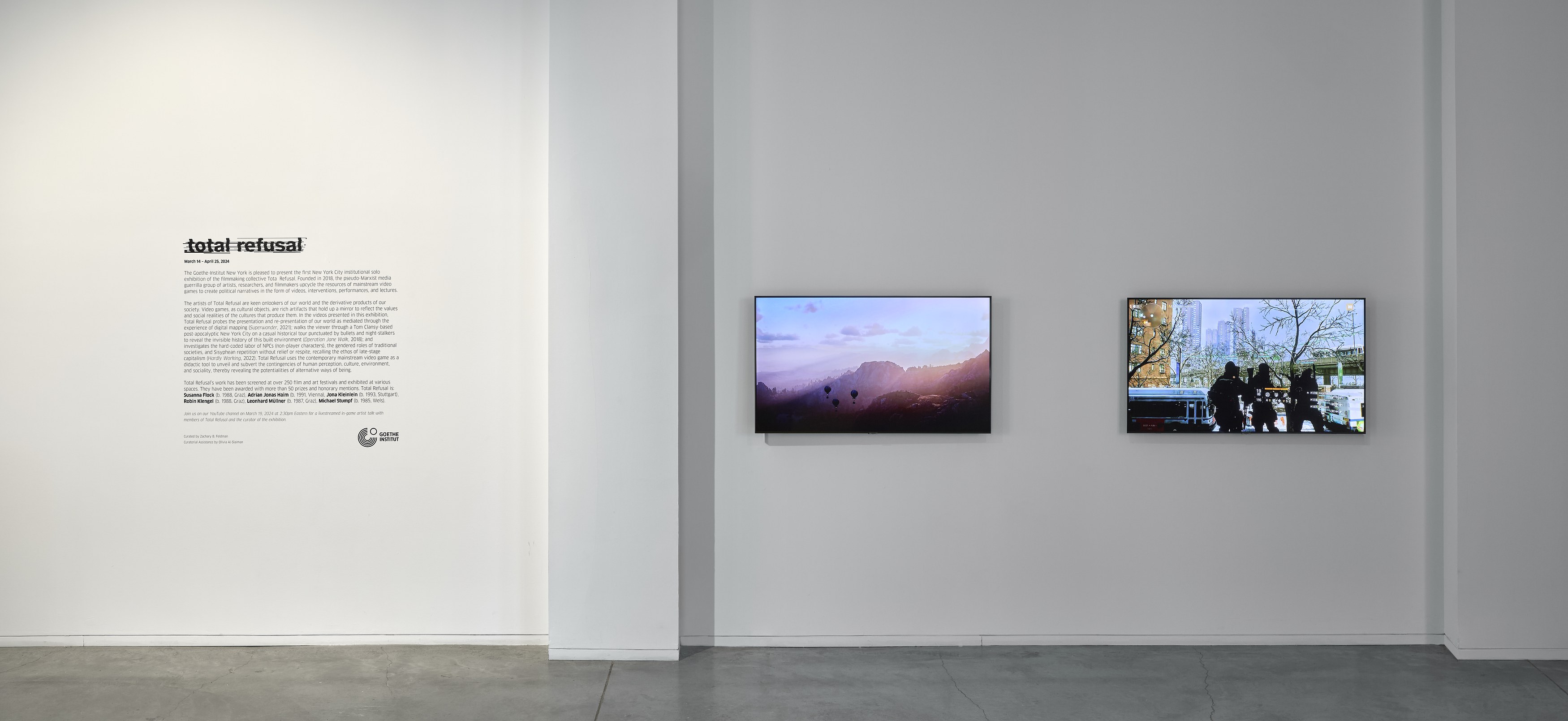 Total Refusal, Total Refusal at Goethe-Institut New York, photo 4