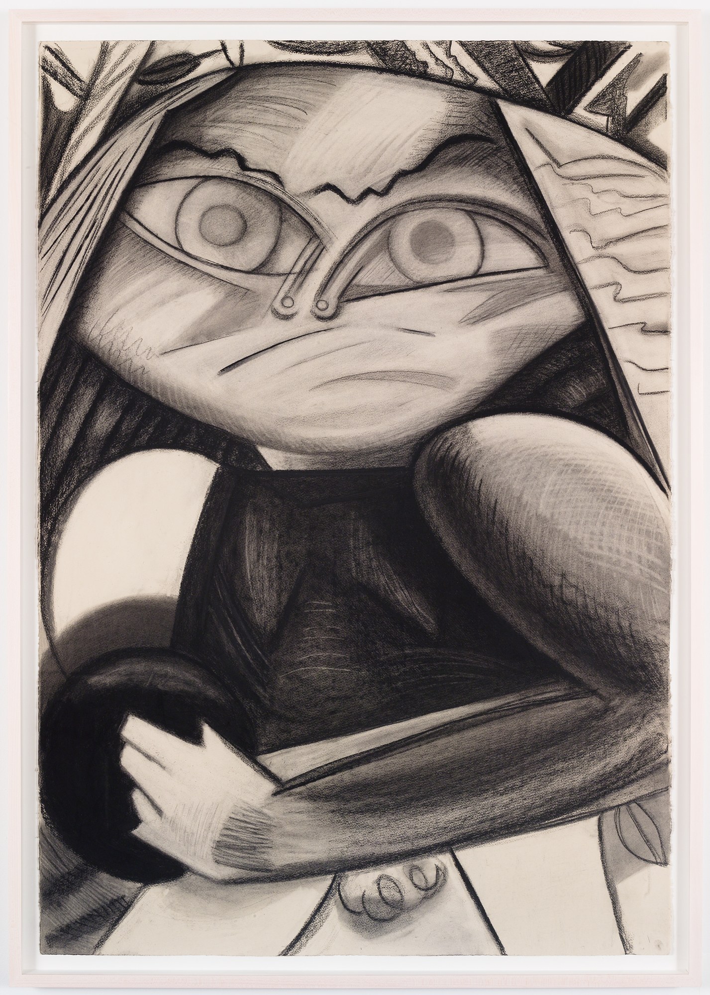 Dana Schutz, Fight in an Elevator at Petzel, photo 32