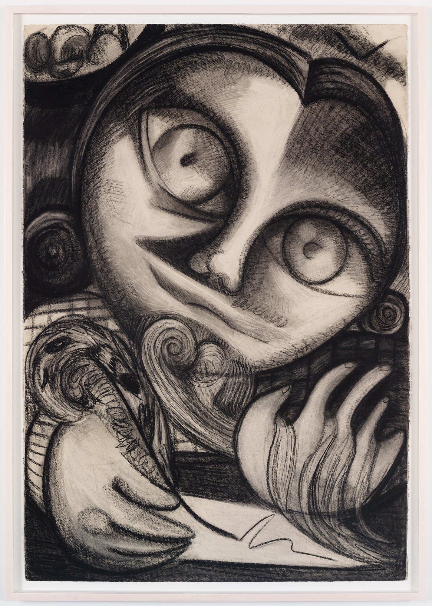 Dana Schutz, Fight in an Elevator at Petzel, photo 34