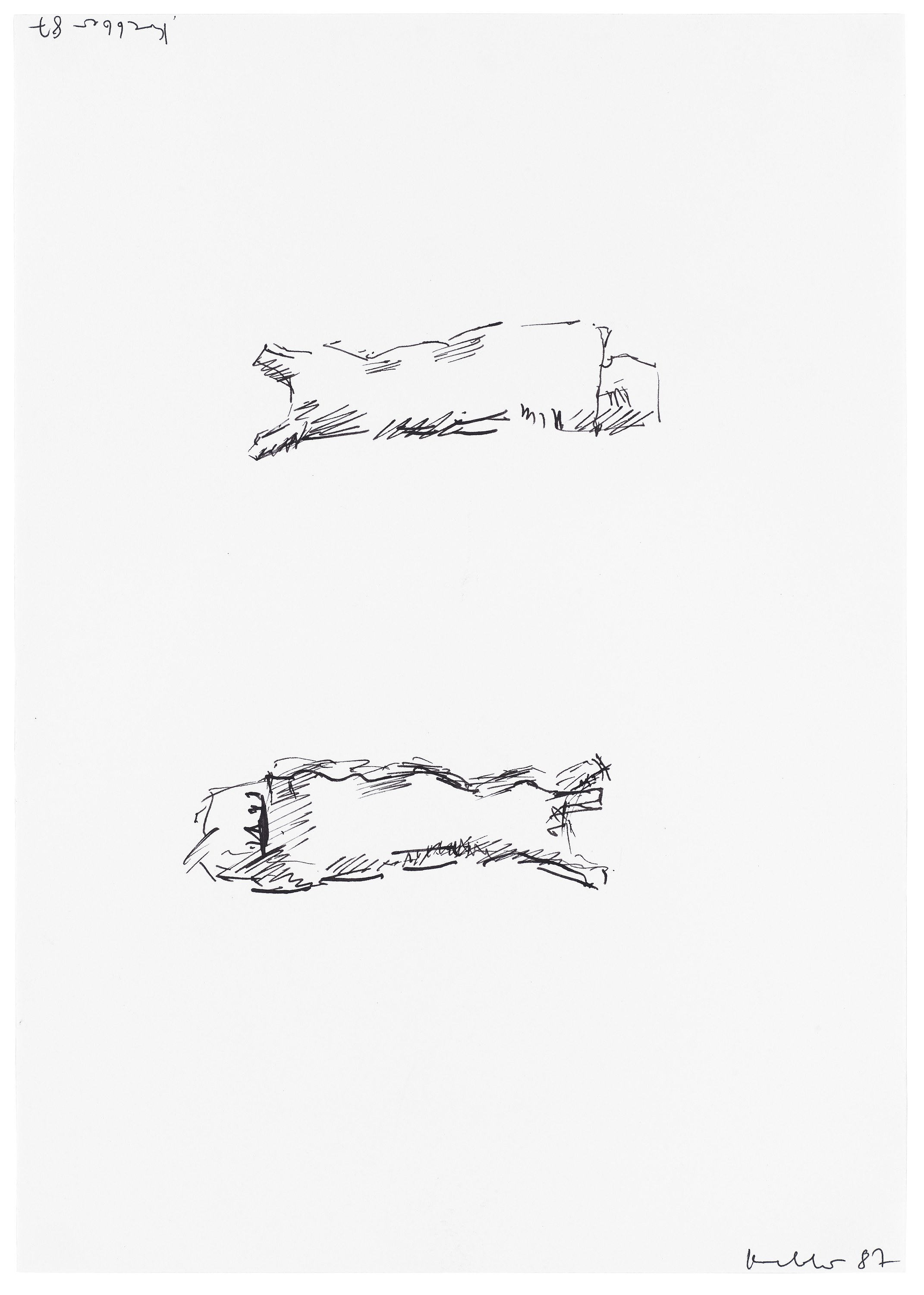 Michael Krebber, Angeldust at Galerie Buchholz, Berlin, photo 20