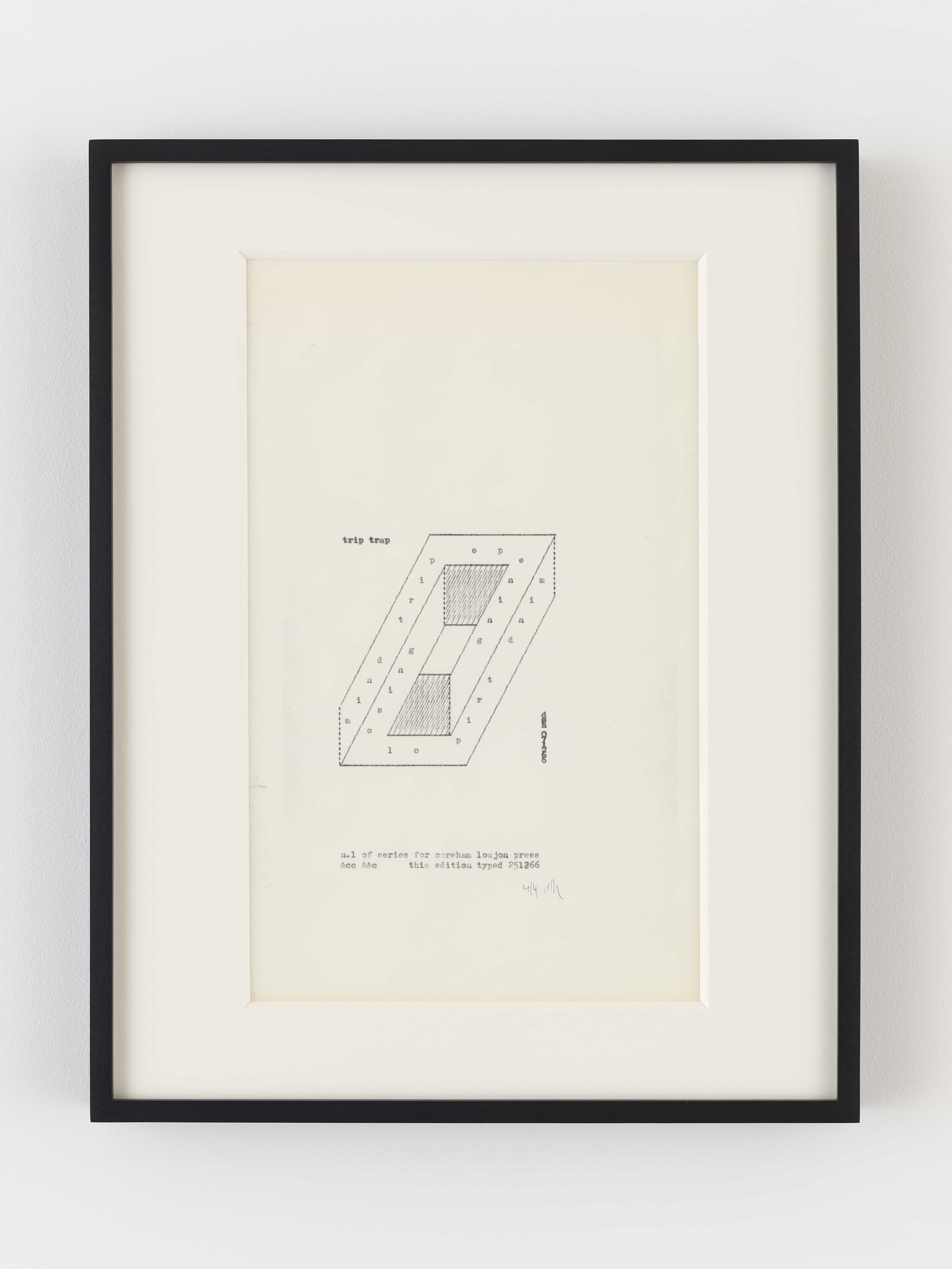 Dom Sylvester Houédard, Dsh: Optimism Is Natural but a Little Excessive at Tina, photo 13