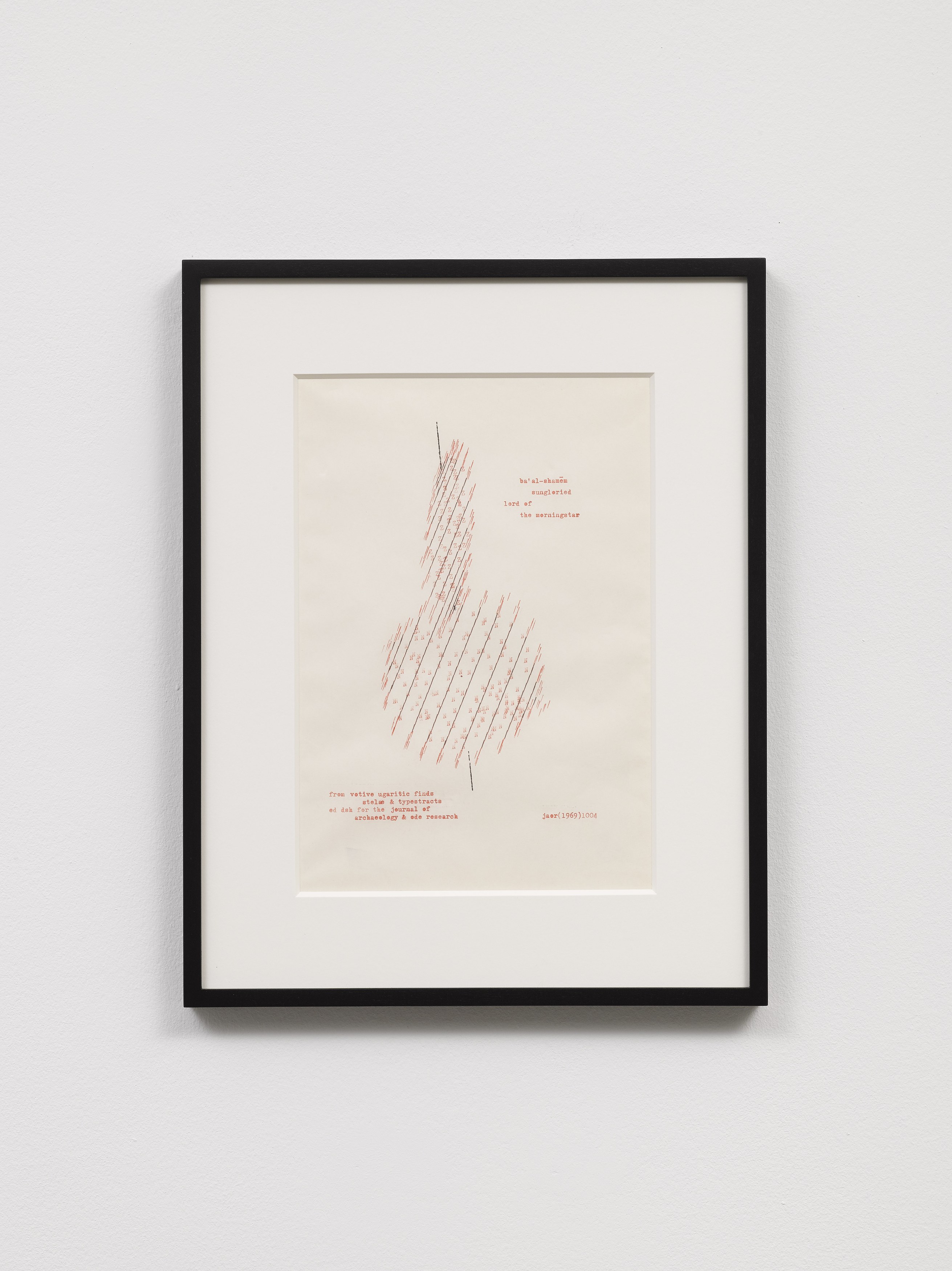 Dom Sylvester Houédard, Dsh: Optimism Is Natural but a Little Excessive at Tina, photo 16