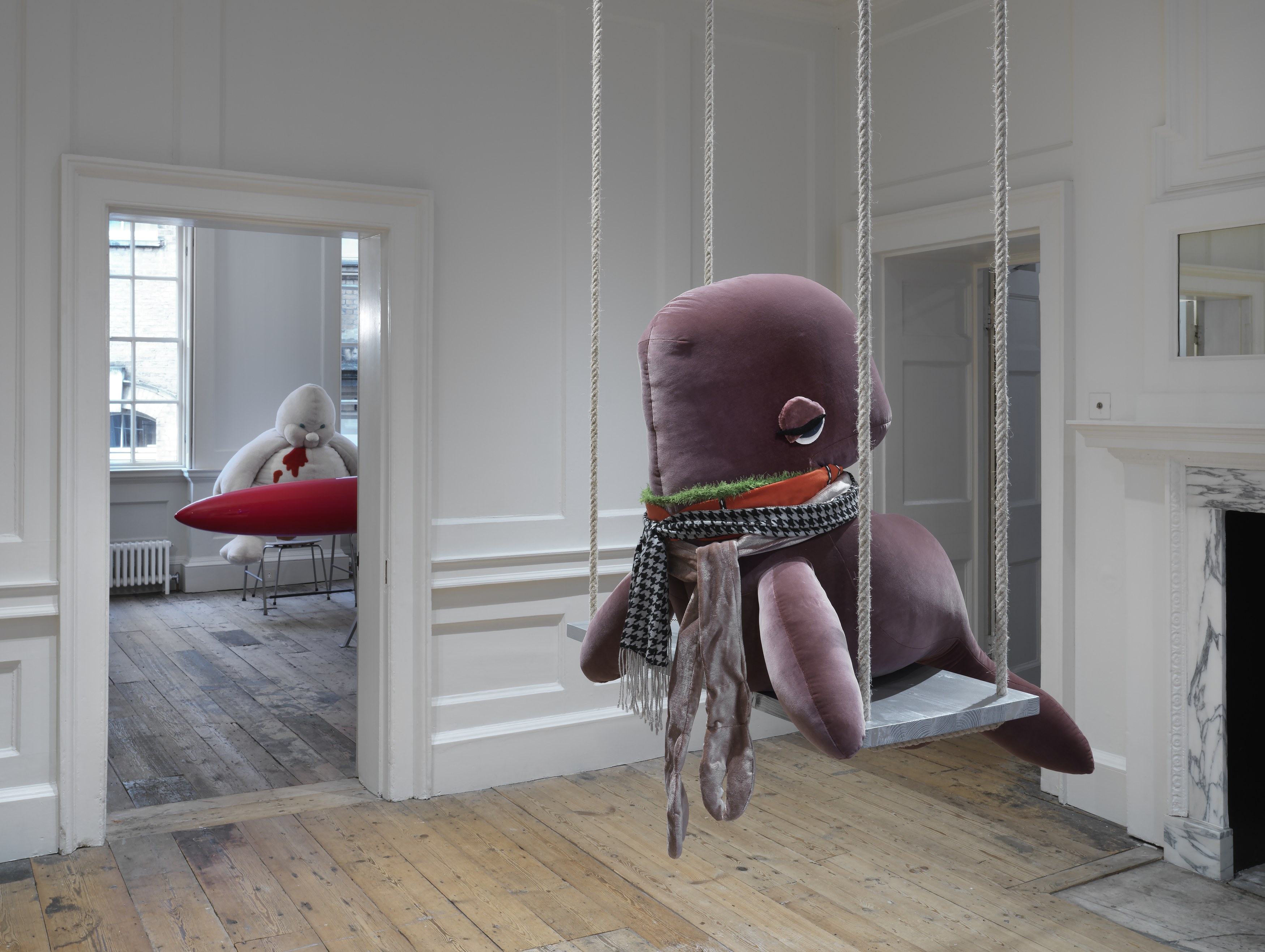 Cosima von Bonin, Upstairs Downstairs at Raven Row, photo 37