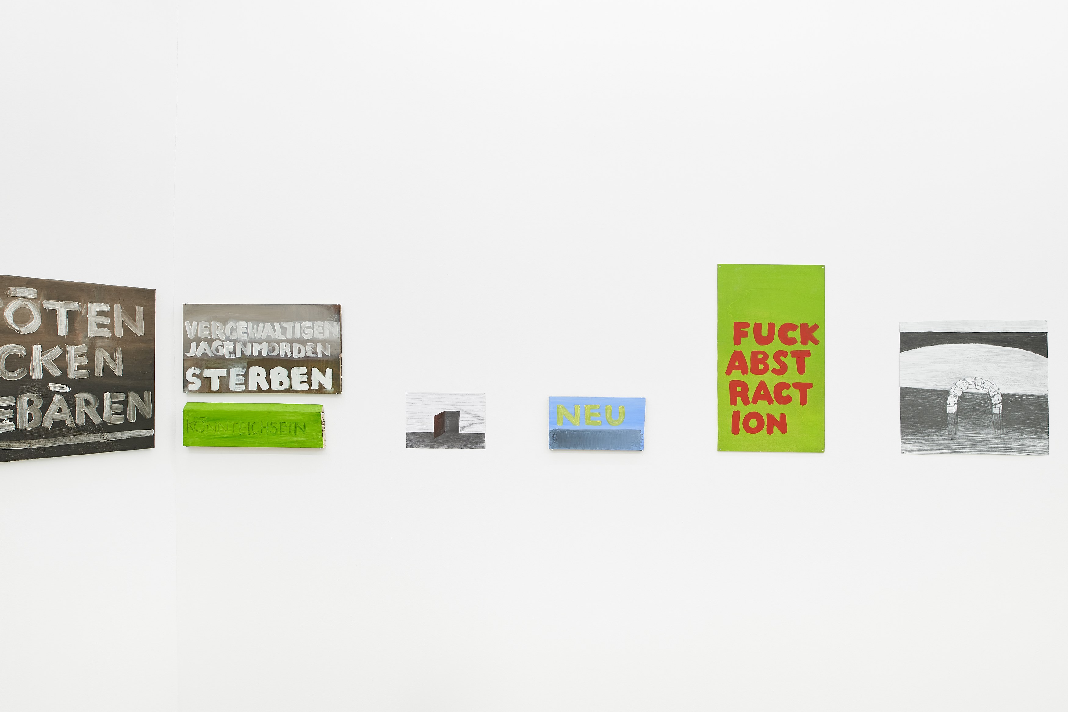 Miriam Cahn, TRAUMBEFEHL at Meyer Riegger, photo 18