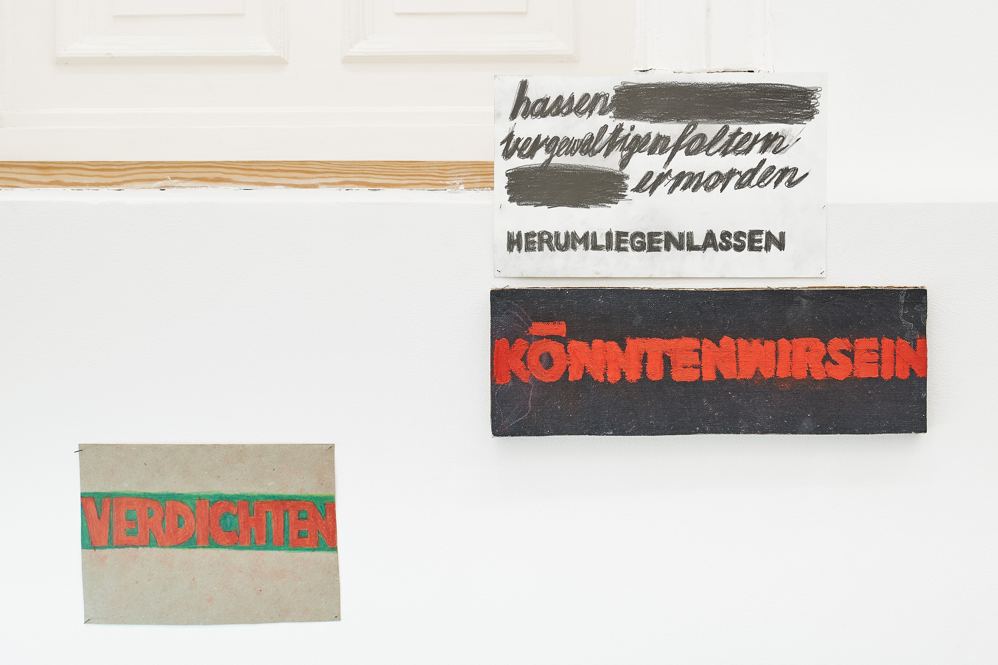Miriam Cahn, TRAUMBEFEHL at Meyer Riegger, photo 29