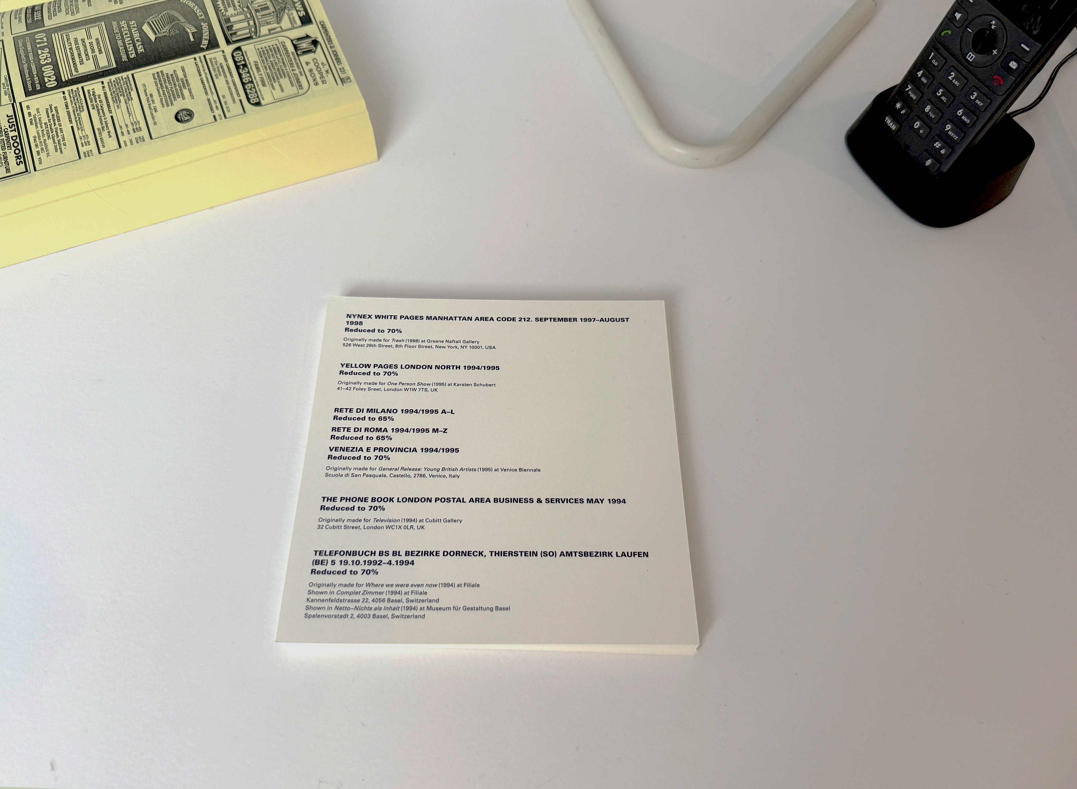 Elizabeth Wright, New Works and Selected Works From 1994–1998 at Cell Project Space, photo 13
