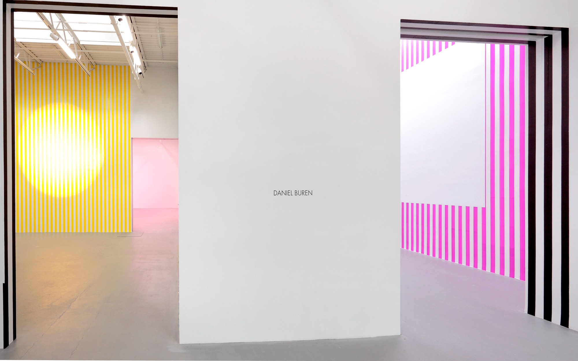 Daniel Buren, Electricity Paper Vinyl… <br>Works in Situ & Situated Works from 1968 to 2013 <br>(DEDICATED TO MICHAEL ASHER) at Petzel, photo 6
