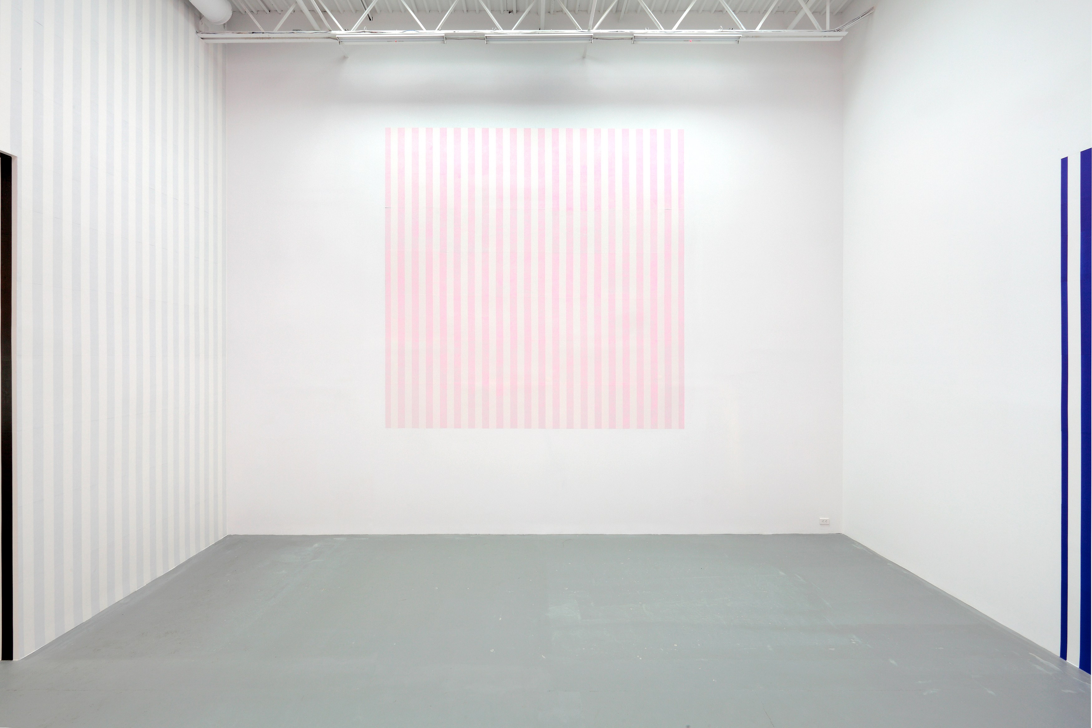 Daniel Buren, Electricity Paper Vinyl… <br>Works in Situ & Situated Works from 1968 to 2013 <br>(DEDICATED TO MICHAEL ASHER) at Petzel, photo 8