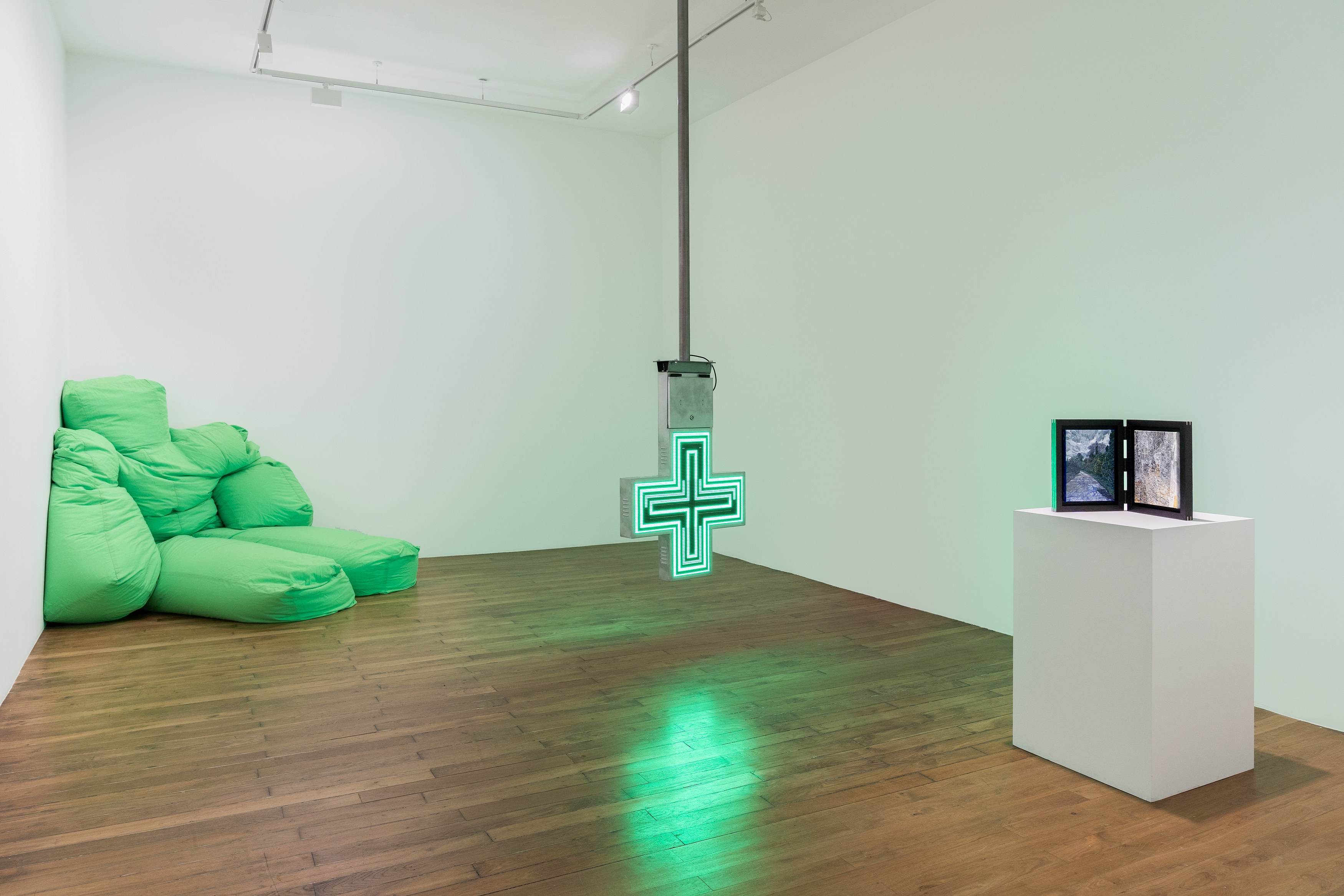Mathis Altmann, Nina Beier, Cosima von Bonin, Marcel Broodthaers, Chiki, Roberto Cuoghi, David Douard, Ana Viktoria Dzinic, Mimosa Echard, Felix Gonzalez-Torres, Andrew J. Greene, Wade Guyton, Brook Hsu, Pierre Huyghe, Mike Kelley, Dana Lok, Jean-Luc Moulène, Amy Sillman, Haegue Yang, Heimo Zobernig, image 3 of 14
