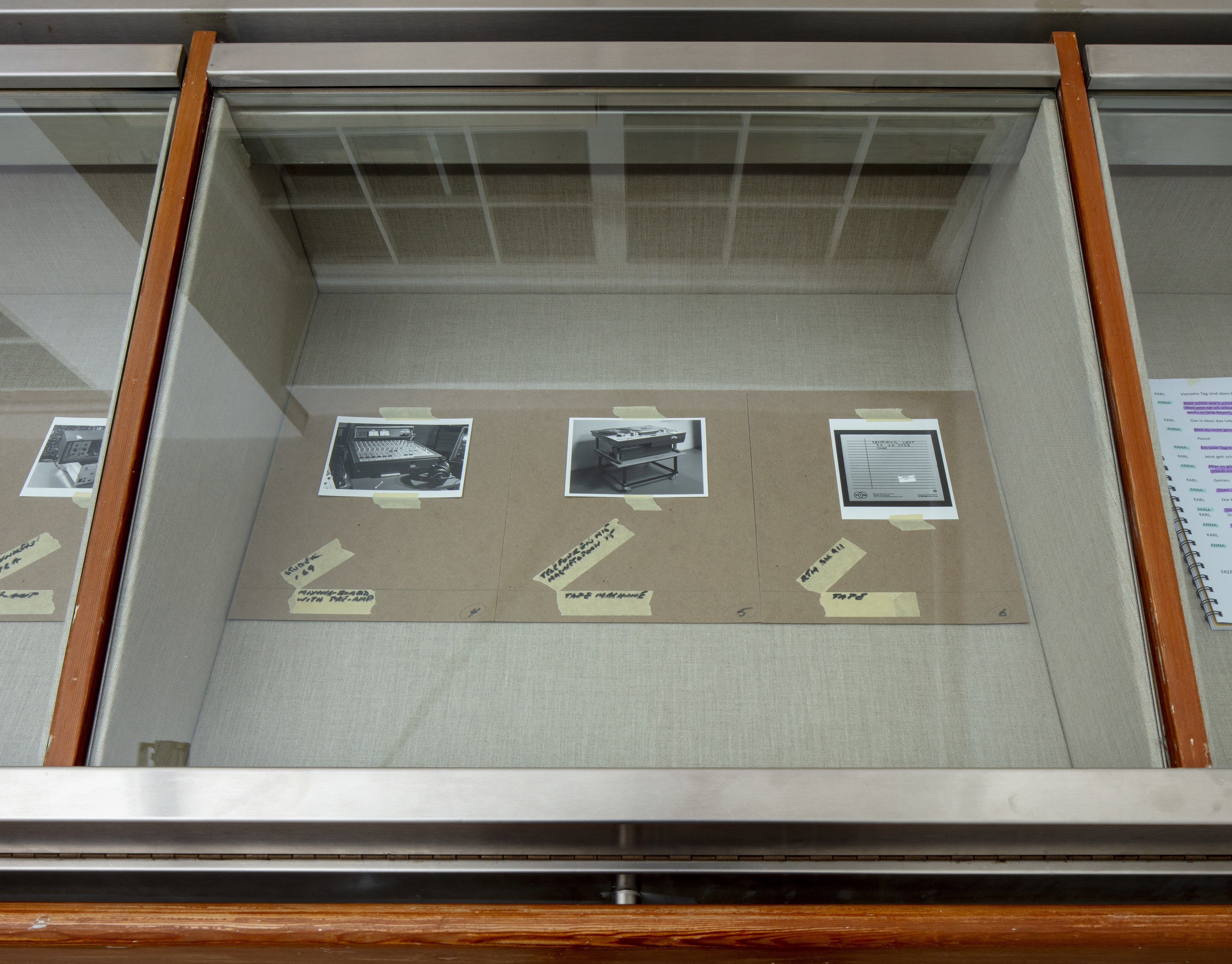 Christopher Williams, Blocking Templates at Sammlung Haubrok and Paris Bar, Berlin, photo 53