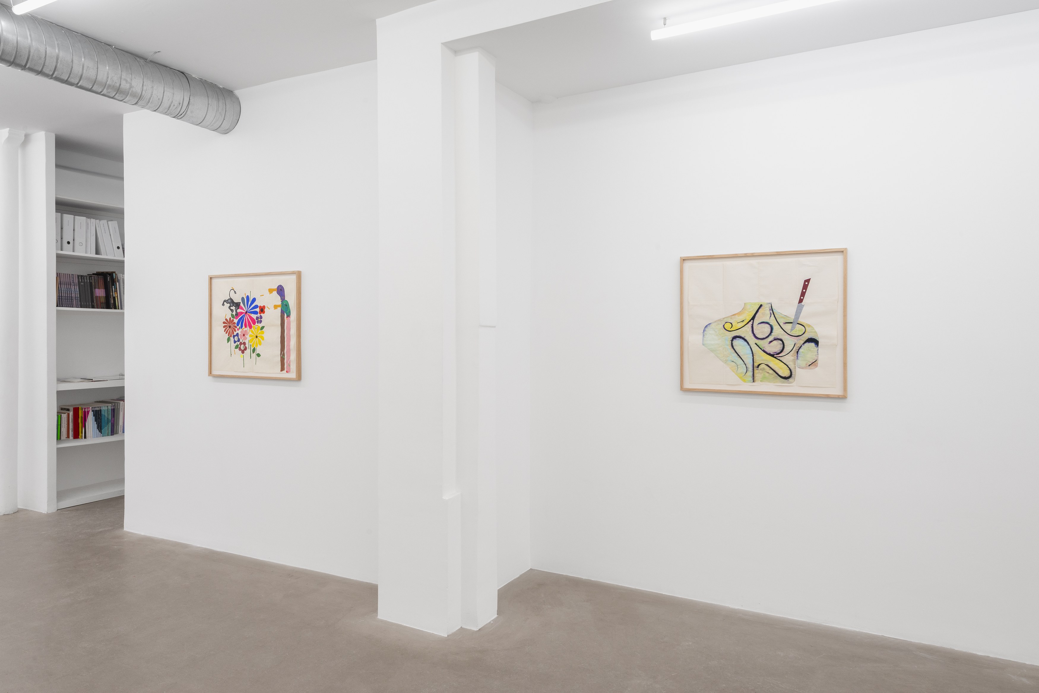 Shabahang Tayyari, With My Back to the World at Galerie Balice Hertling, photo 9