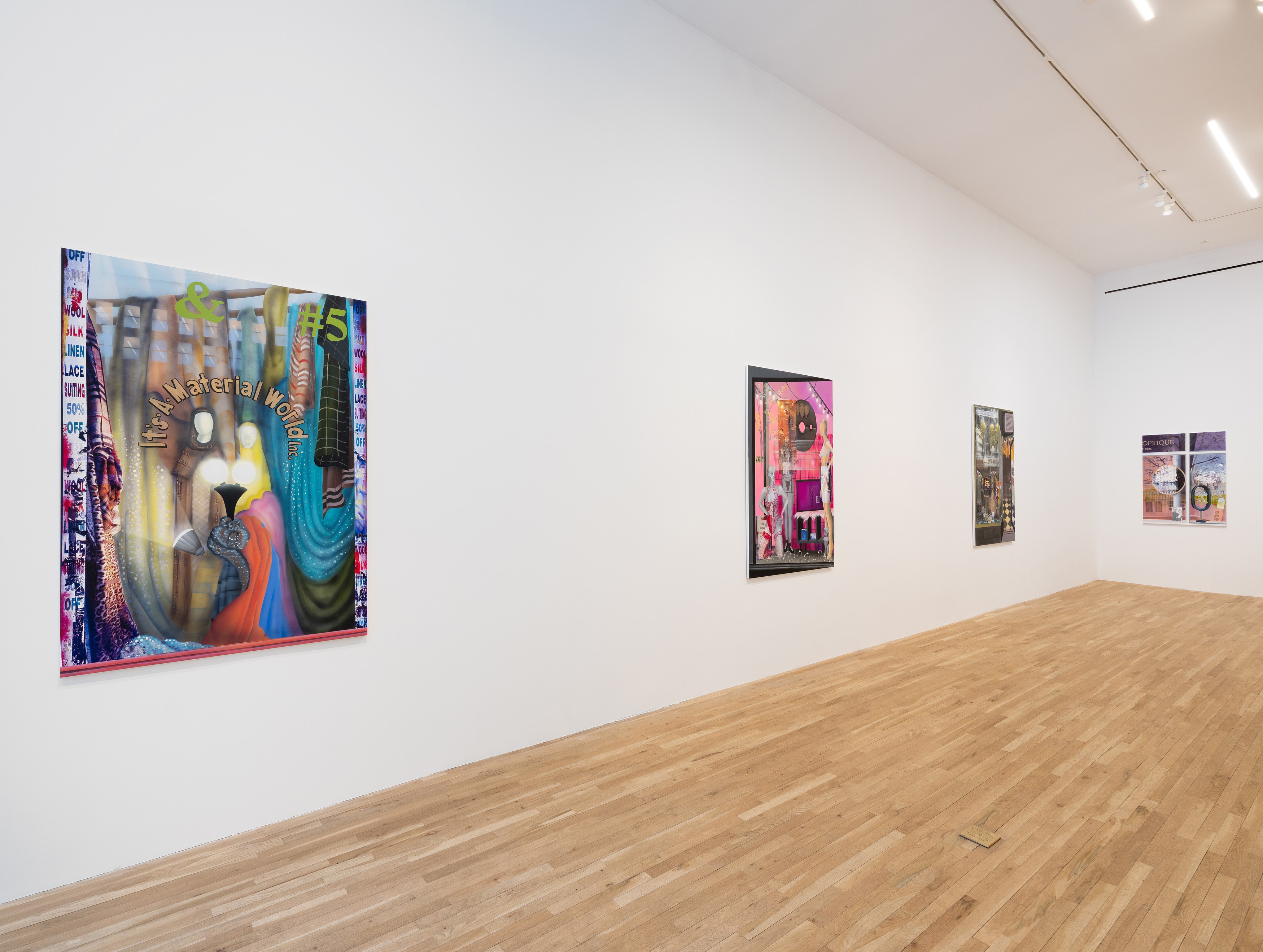 Melissa Brown, Window Shopping at Derek Eller Gallery, photo 3