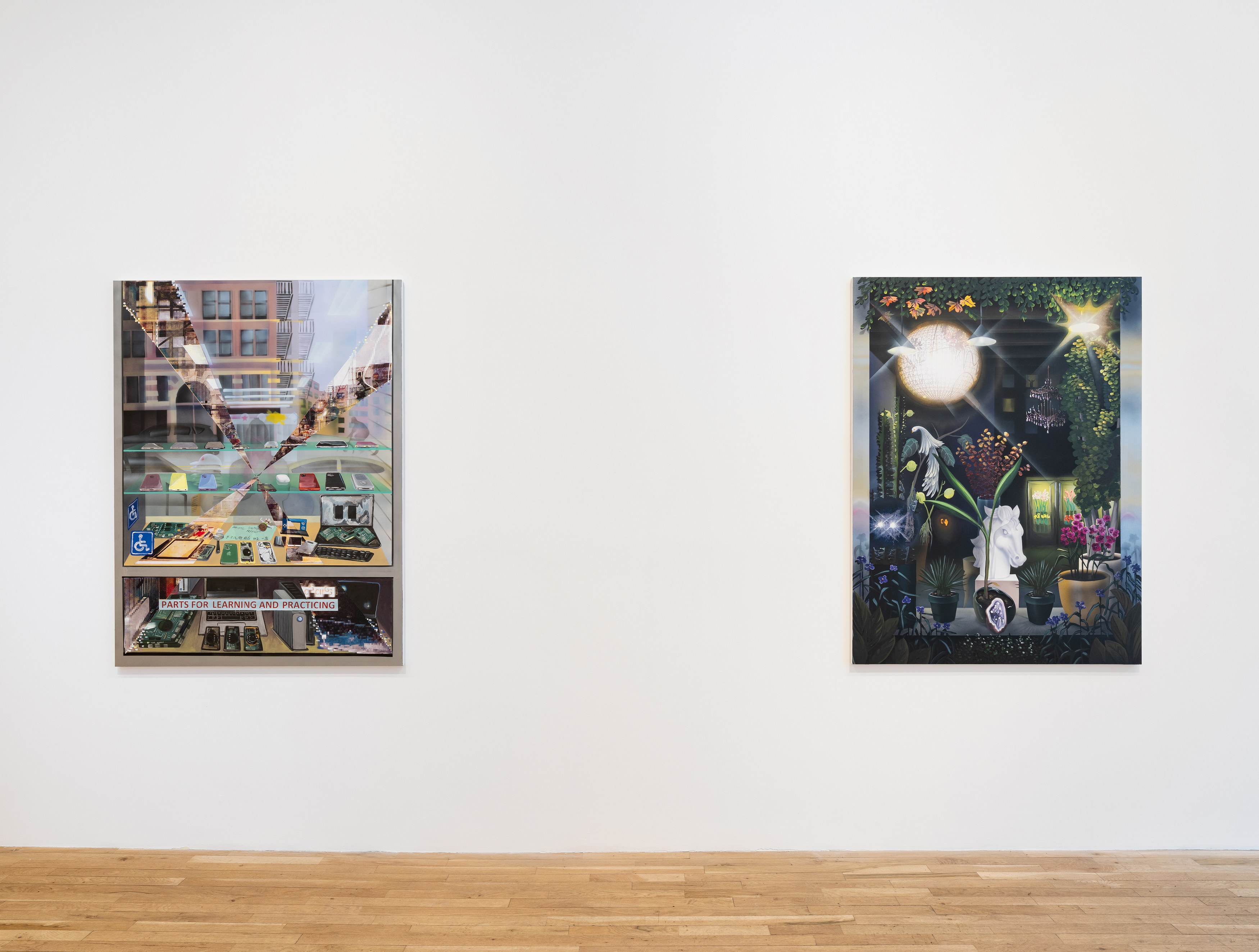 Melissa Brown, Window Shopping at Derek Eller Gallery, photo 2