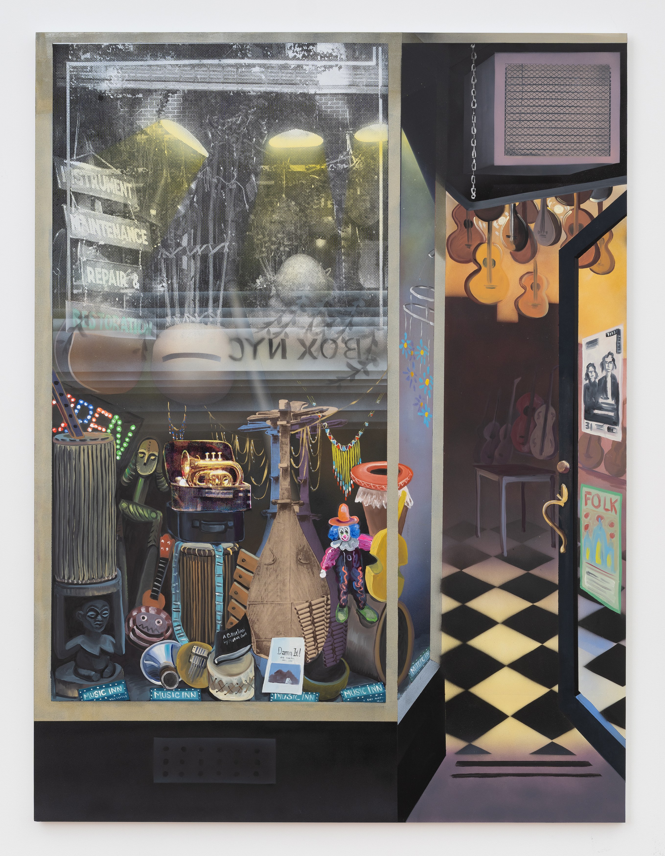 Melissa Brown, Window Shopping at Derek Eller Gallery, photo 14