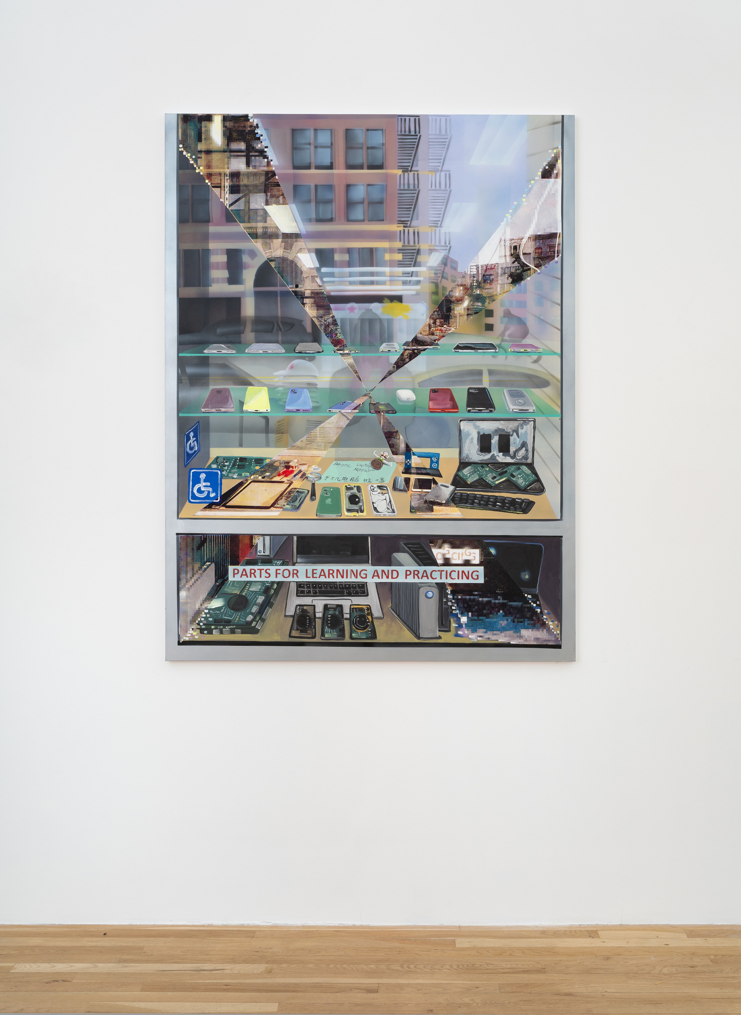 Melissa Brown, Window Shopping at Derek Eller Gallery, photo 18