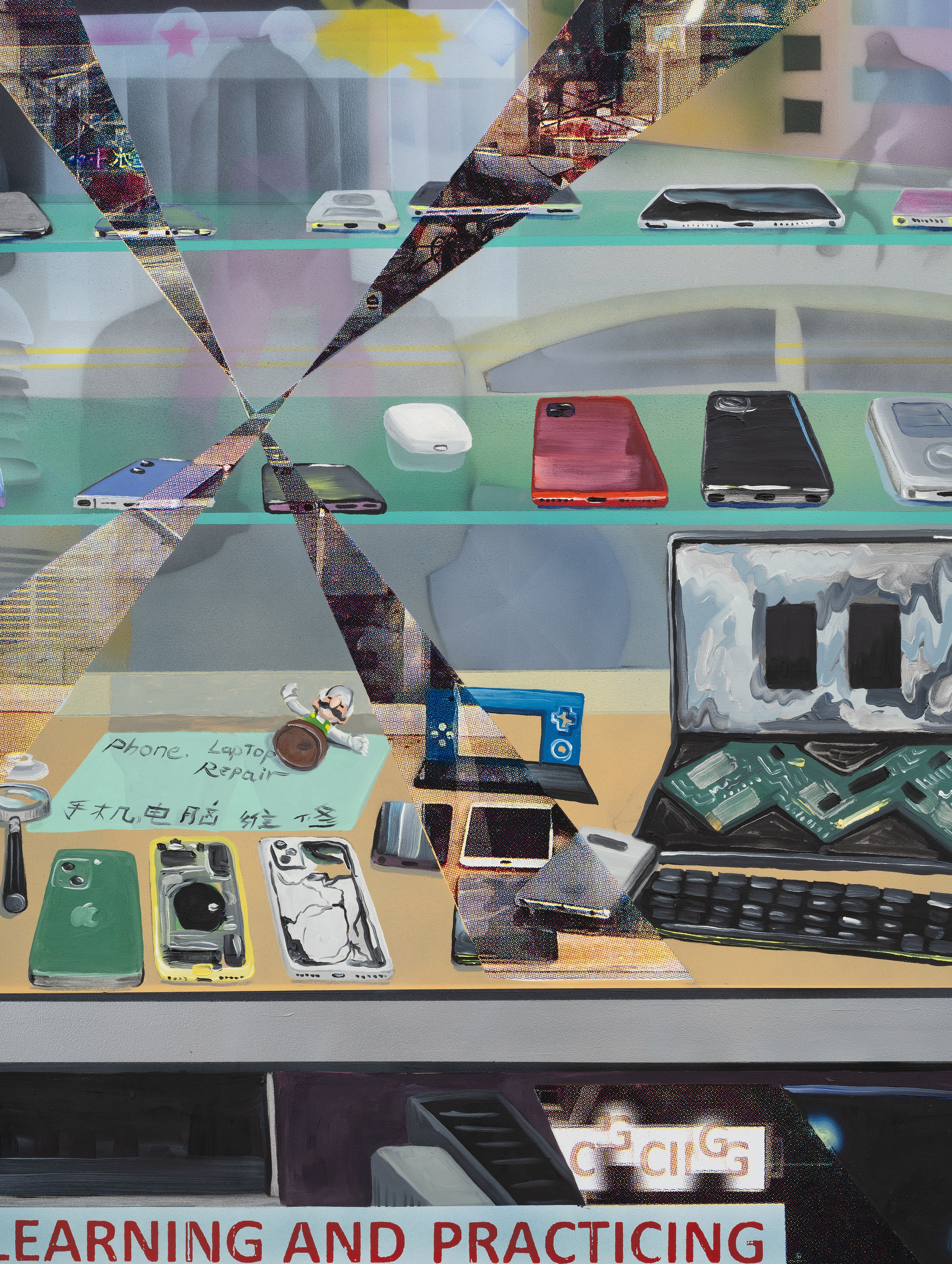 Melissa Brown, Window Shopping at Derek Eller Gallery, photo 20
