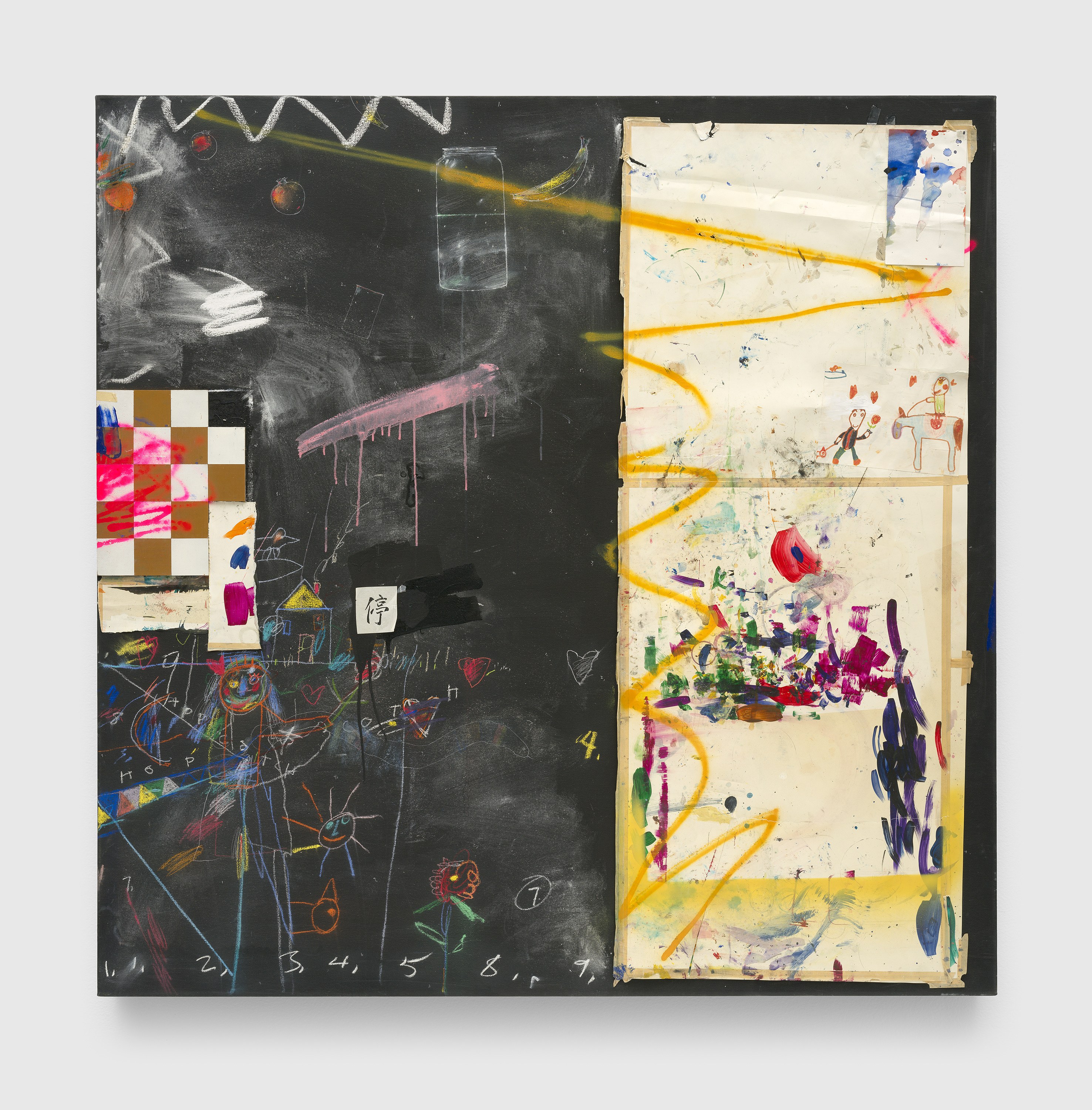 Raymond Saunders, Notes from LA at Josh Smith Studio, Brooklyn, photo 7