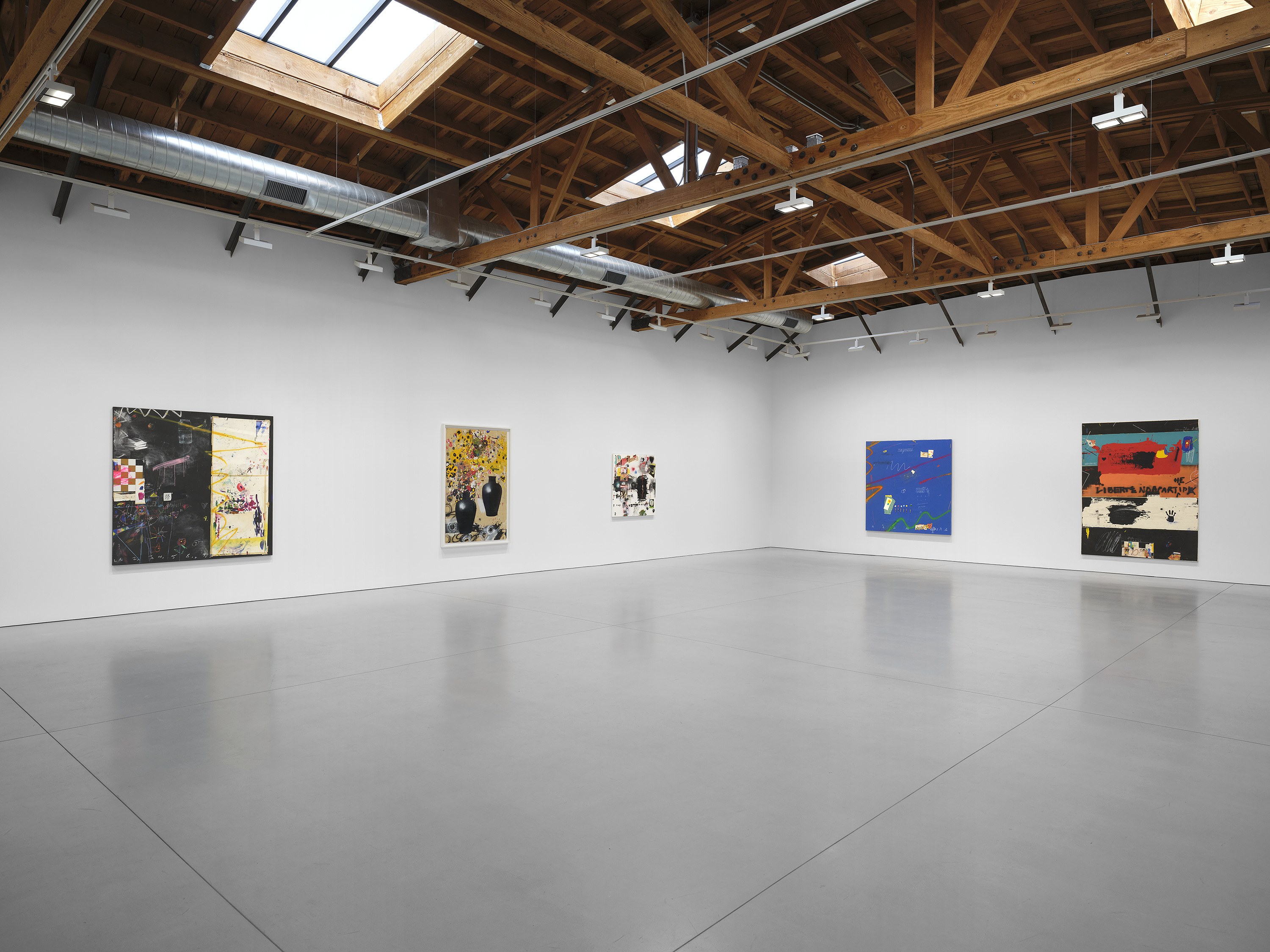 Raymond Saunders, Notes from LA at Josh Smith Studio, Brooklyn, photo 5