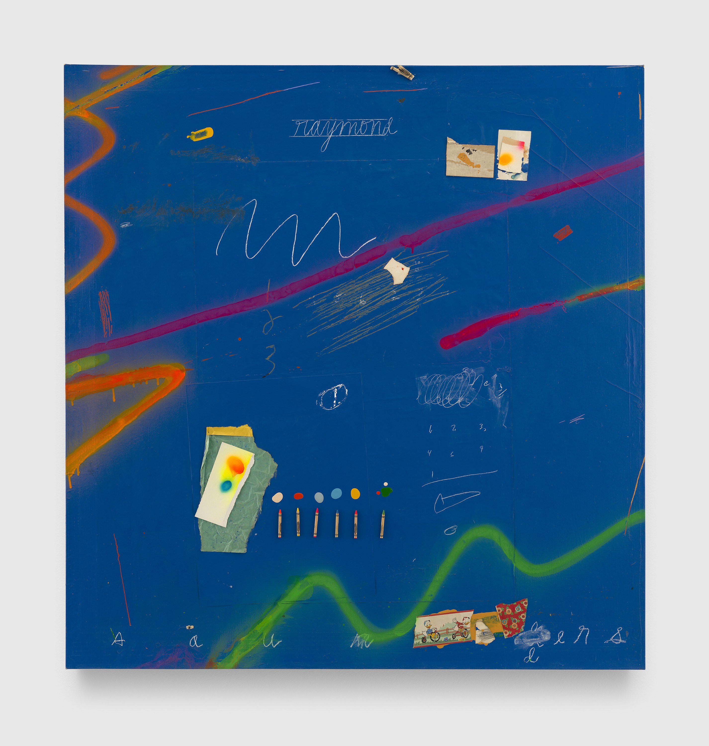 Raymond Saunders, Notes from LA at Josh Smith Studio, Brooklyn, photo 9