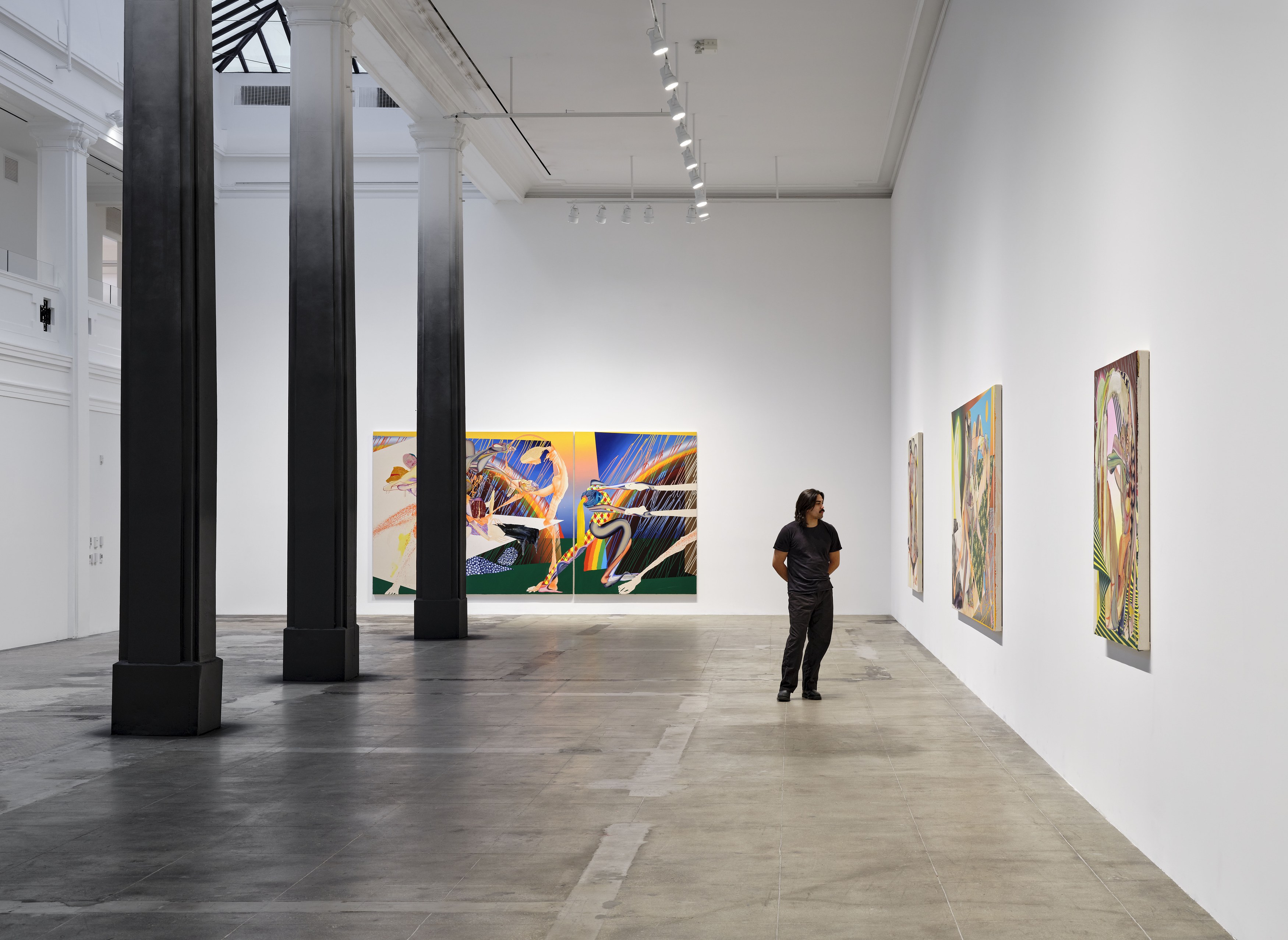 Christina Quarles, The Ground Glows Black at Hauser & Wirth, photo 2