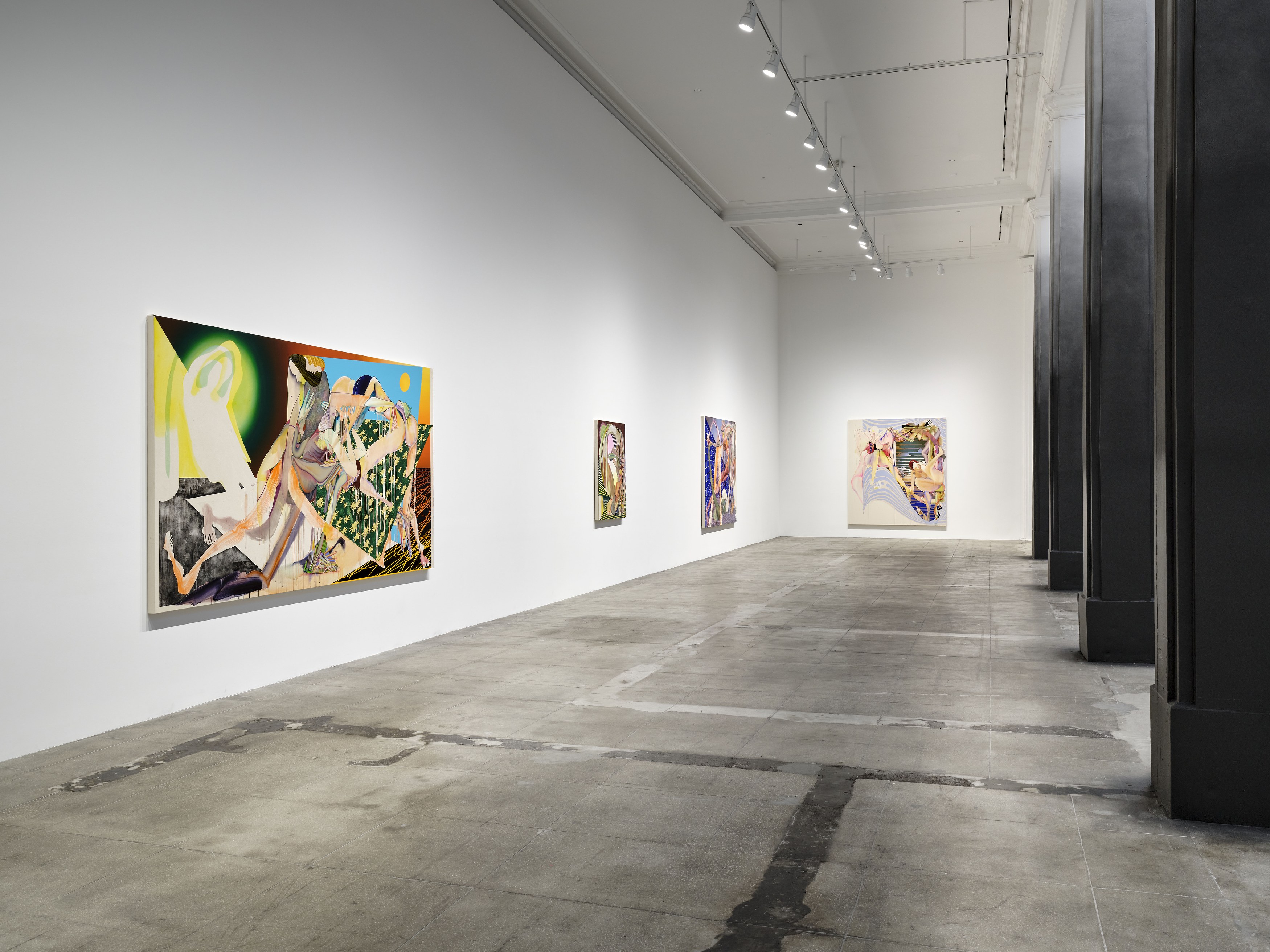 Christina Quarles, The Ground Glows Black at Hauser & Wirth, photo 4
