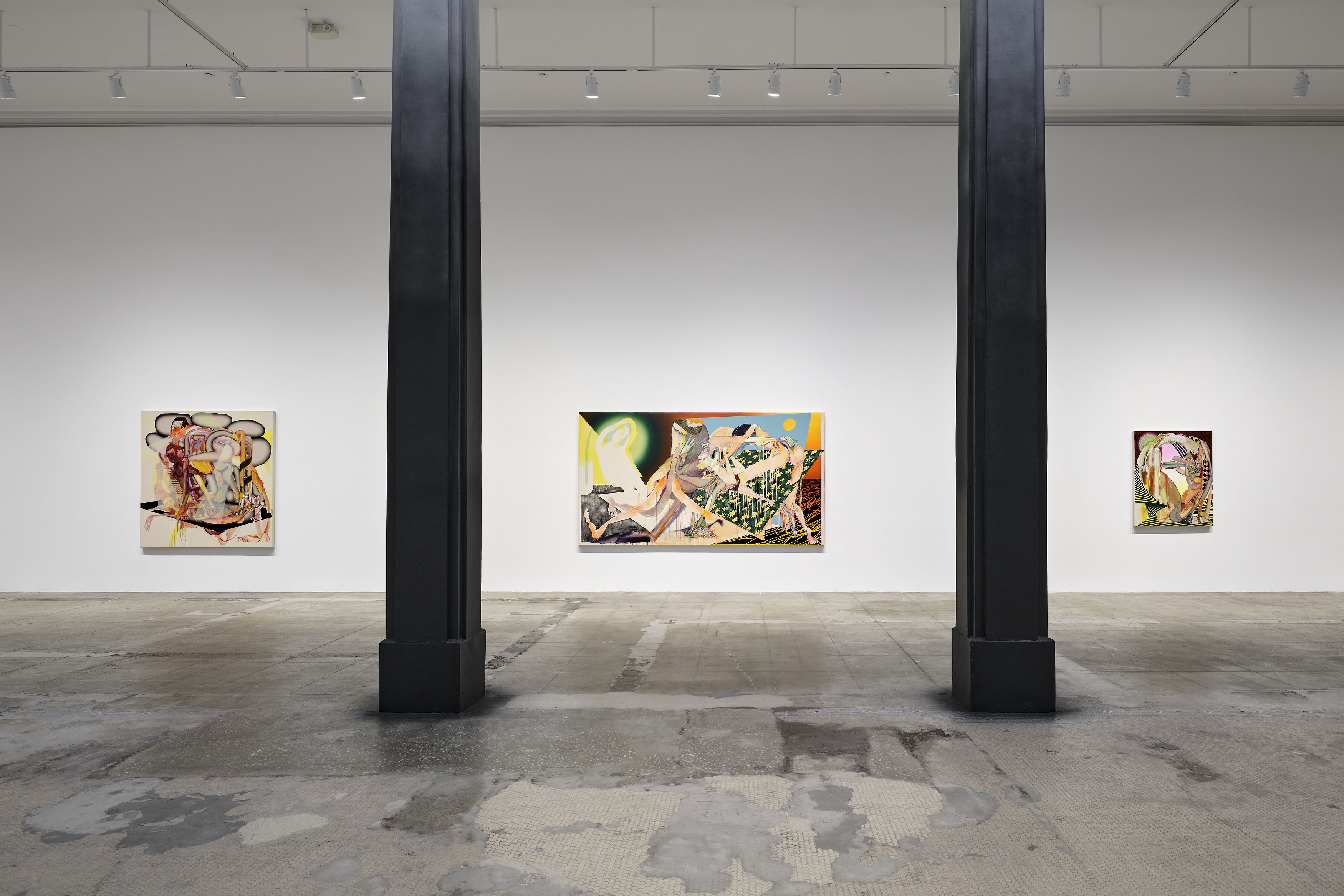 Christina Quarles, The Ground Glows Black at Hauser & Wirth, photo 5